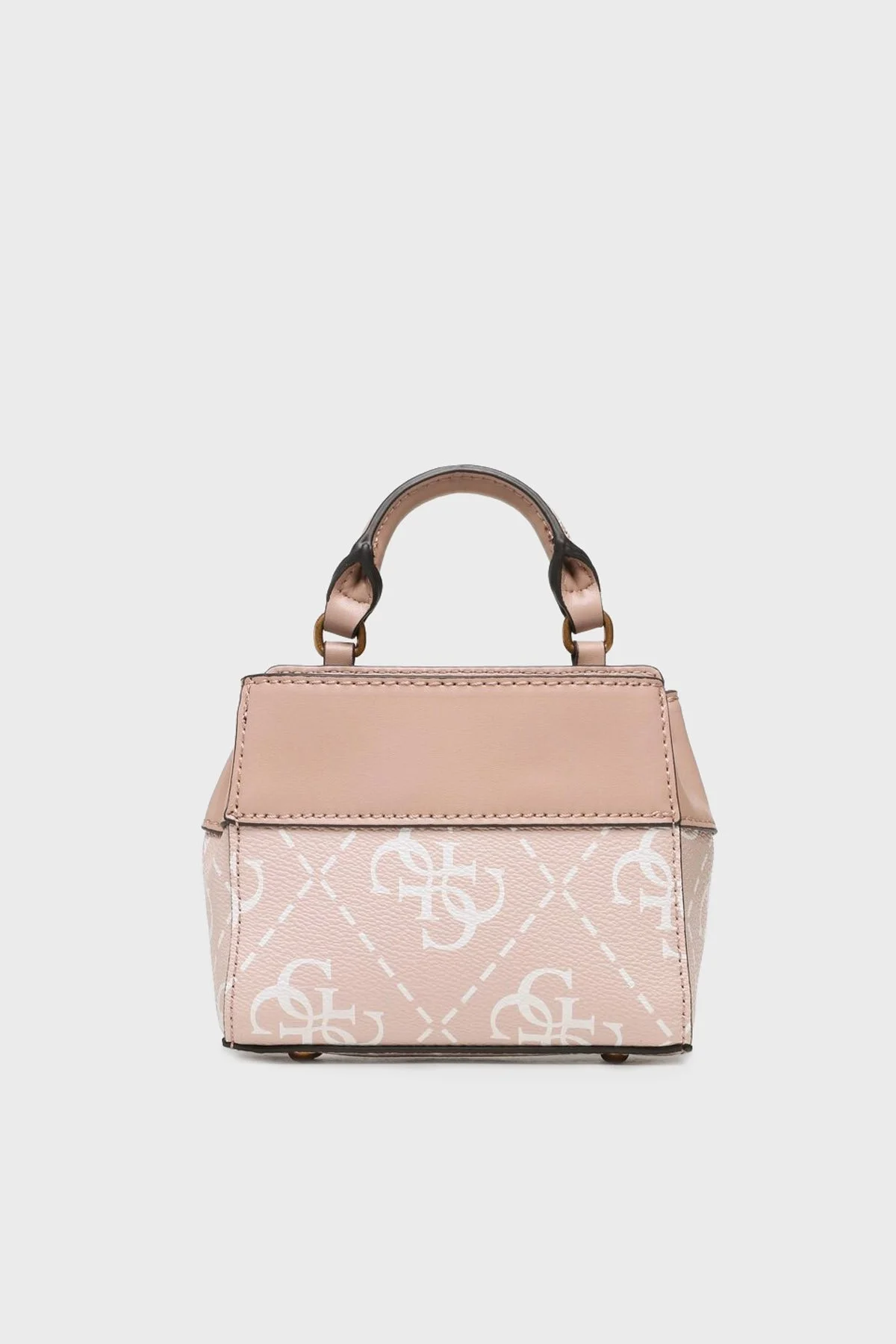 Guess Berta Logolu Çıkarılabilir Omuz Askılı Bayan Çanta HWSB8688770 REG PUDRA - 4