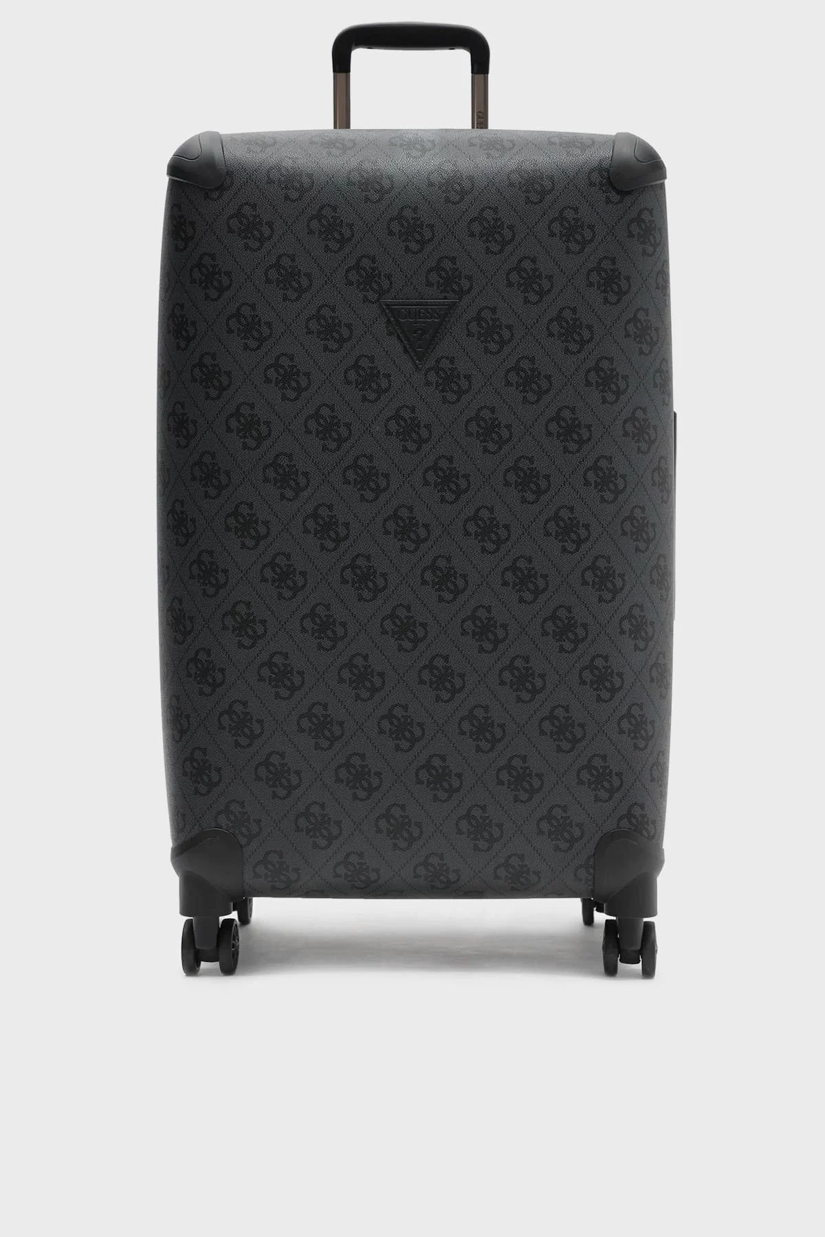 Guess Berta Logolu Fermuarlı Şifre Kilitli Büyük Boy TWB86889880 Bayan Valiz TWB86889880 CLO ANTRASİT - 1