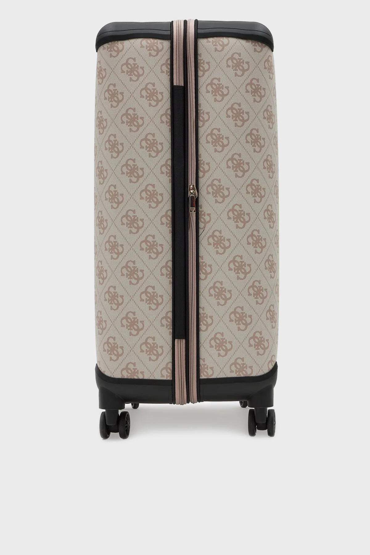 Guess Berta Logolu Fermuarlı Şifre Kilitli Büyük Boy TWB86889880 Bayan Valiz TWB86889880 DVL BEJ - 2