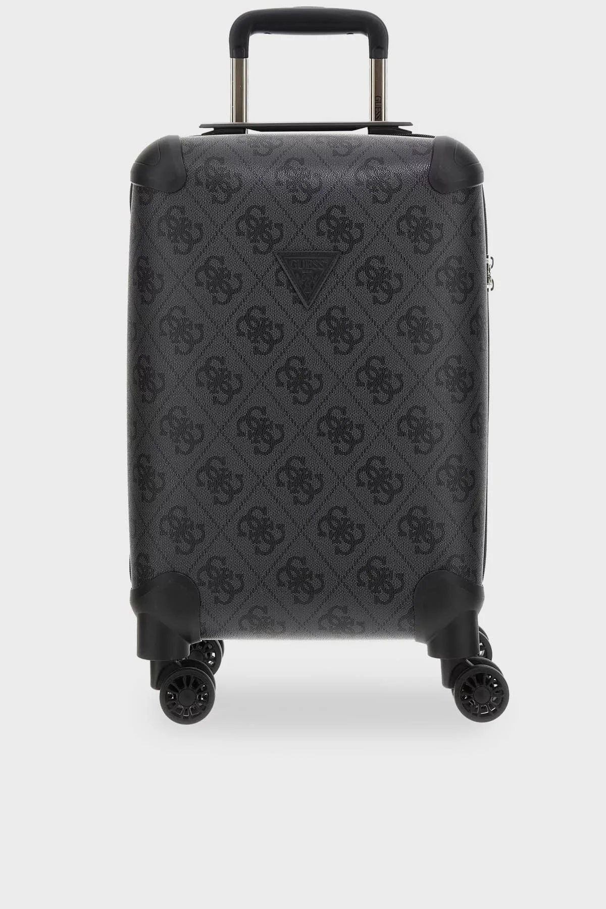 Guess Berta Logolu Fermuarlı Şifre Kilitli Küçük Boy TWB86889830 Bayan Valiz TWB86889830 CLO ANTRASİT - 1