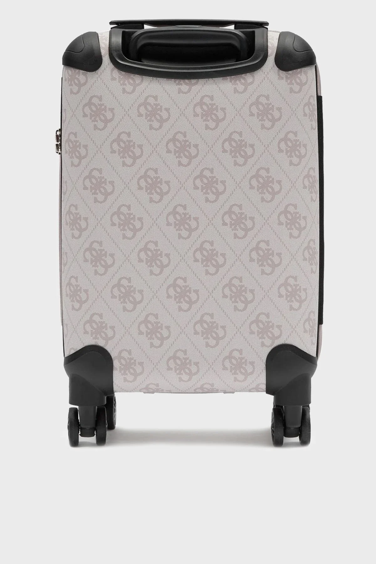 Guess Berta Logolu Fermuarlı Şifre Kilitli Küçük Boy TWB86889830 Bayan Valiz TWB86889830 DVL BEJ - 4