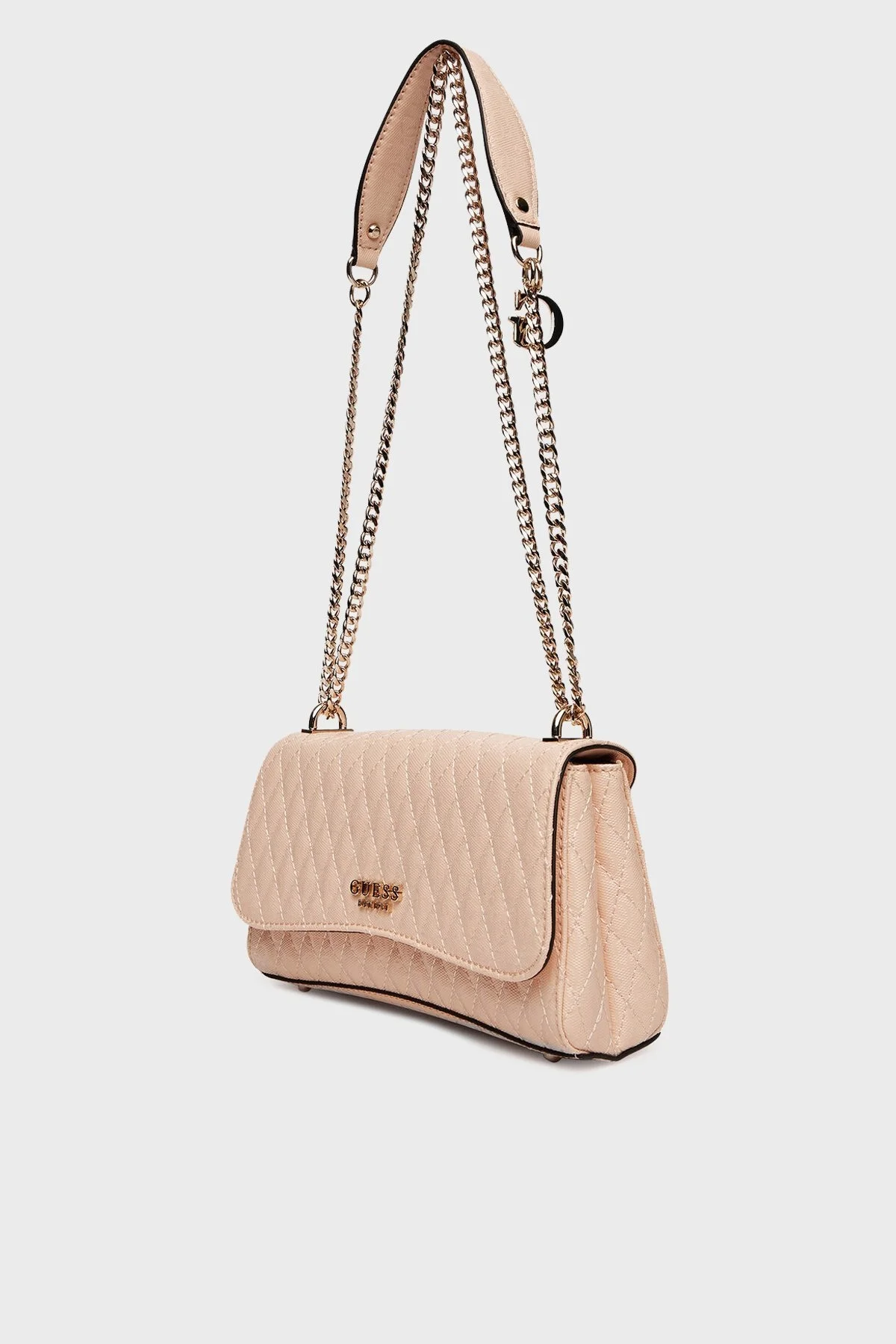 Guess Betula Kapitoneli Ayarlanabilir Zincir Askılı HWGG9626210 Bayan Çanta HWGG96 26210 APR PUDRA - 8