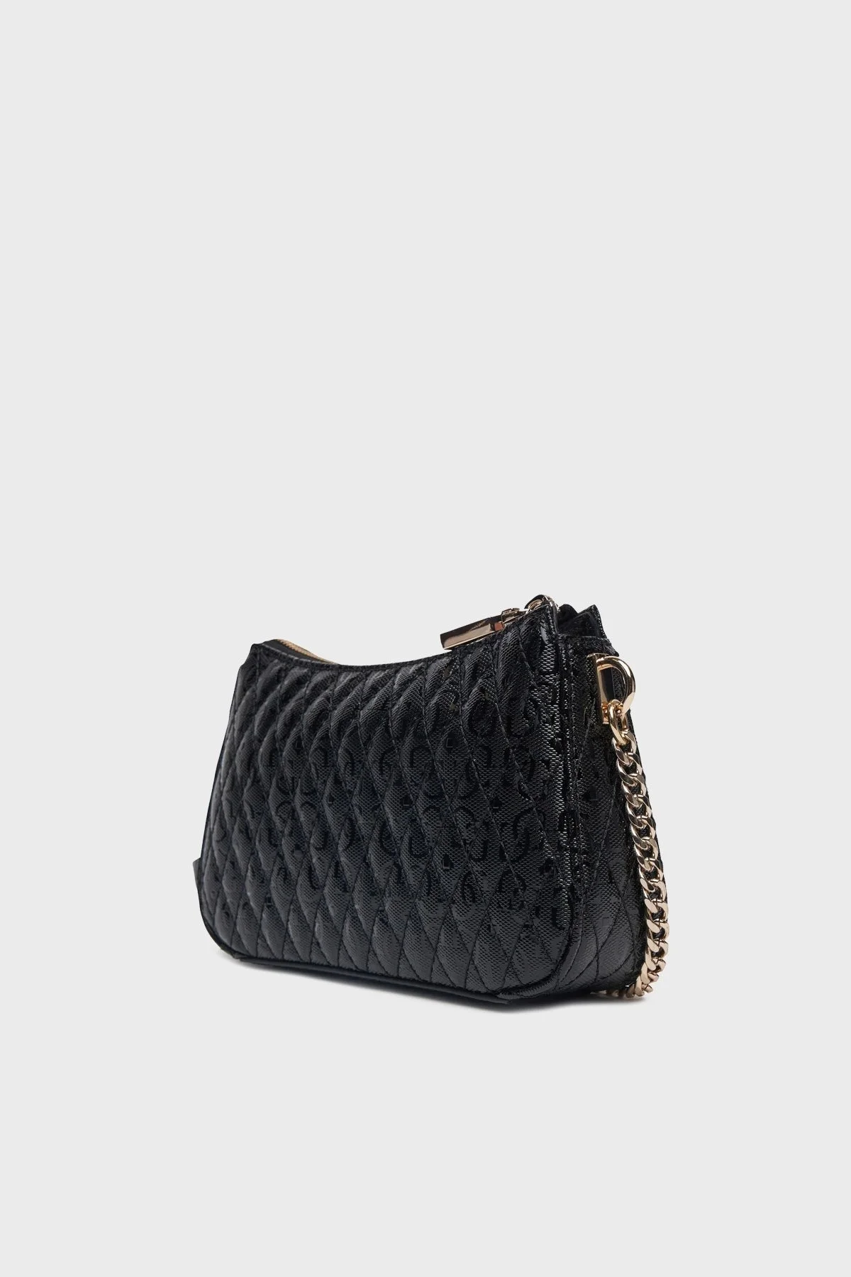 Guess Betula Kapitoneli Ayarlanabilir Zincir Askılı HWGG9626720 Bayan Çanta HWGG96 26720 BLA SİYAH - 8