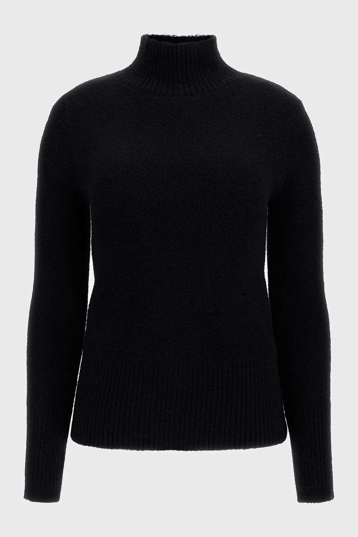 Guess Boğazlı Yaka Slim Fit Marion Bayan Kazak W2RR17Z2YA0 JBLK SİYAH - 4