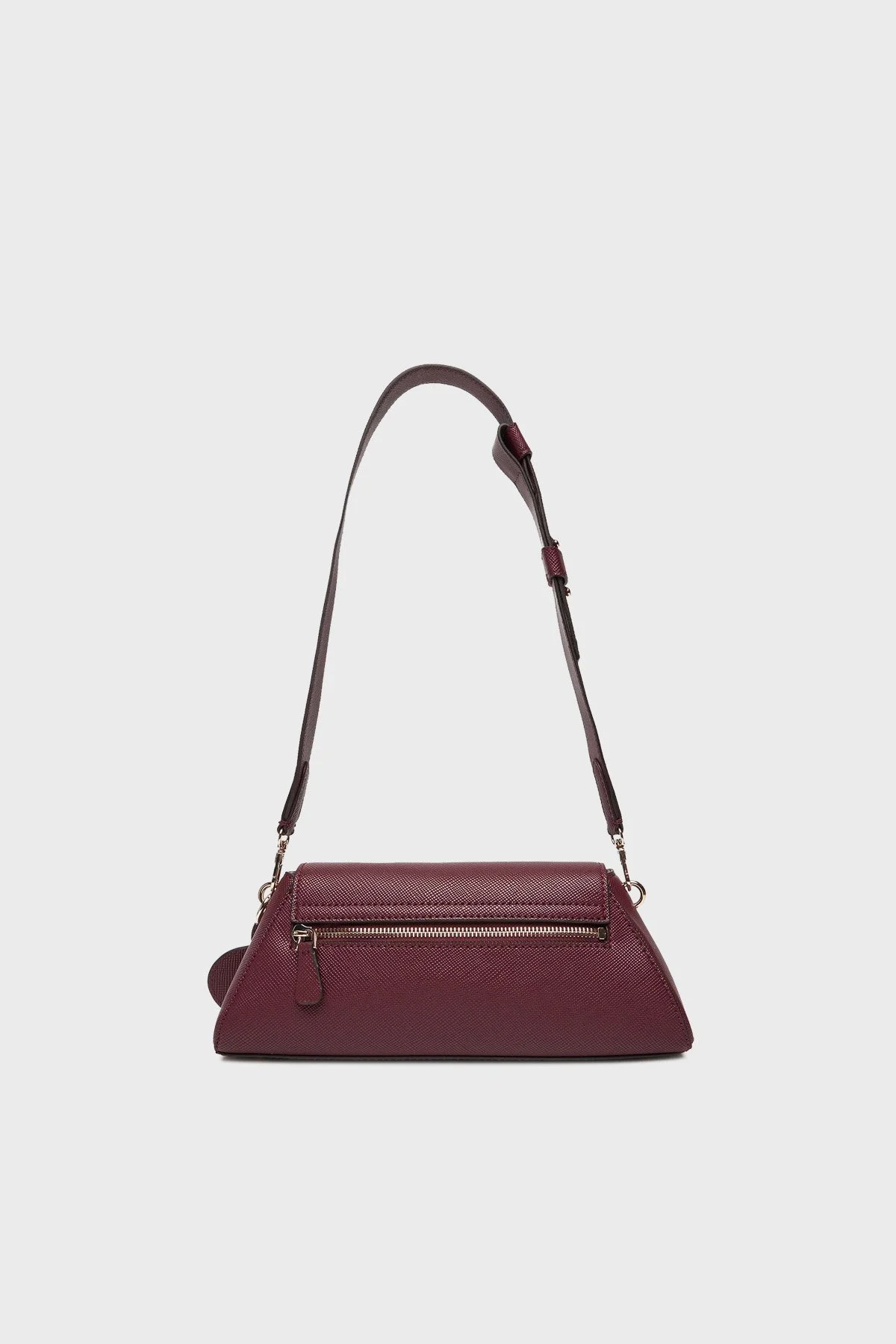 Guess Bolena Logolu Ayarlanabilir Askılı Mini HWZG9207190 Bayan Çanta HWZG92 07190 WIN BORDO - 3