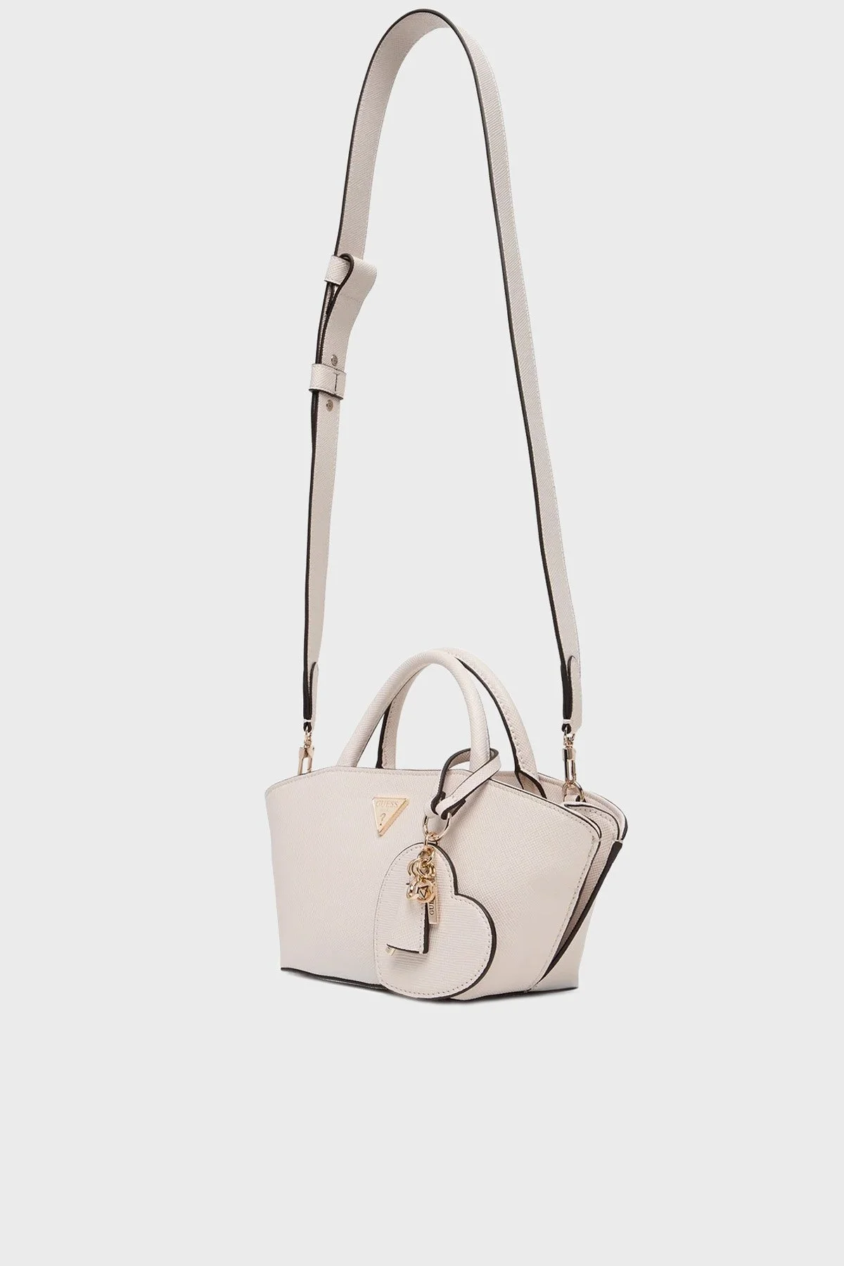 Guess Bolena Logolu Çıkarılabilir Askılı HWZG9207760 Bayan Çanta HWZG92 07760 STO TAŞ - 4