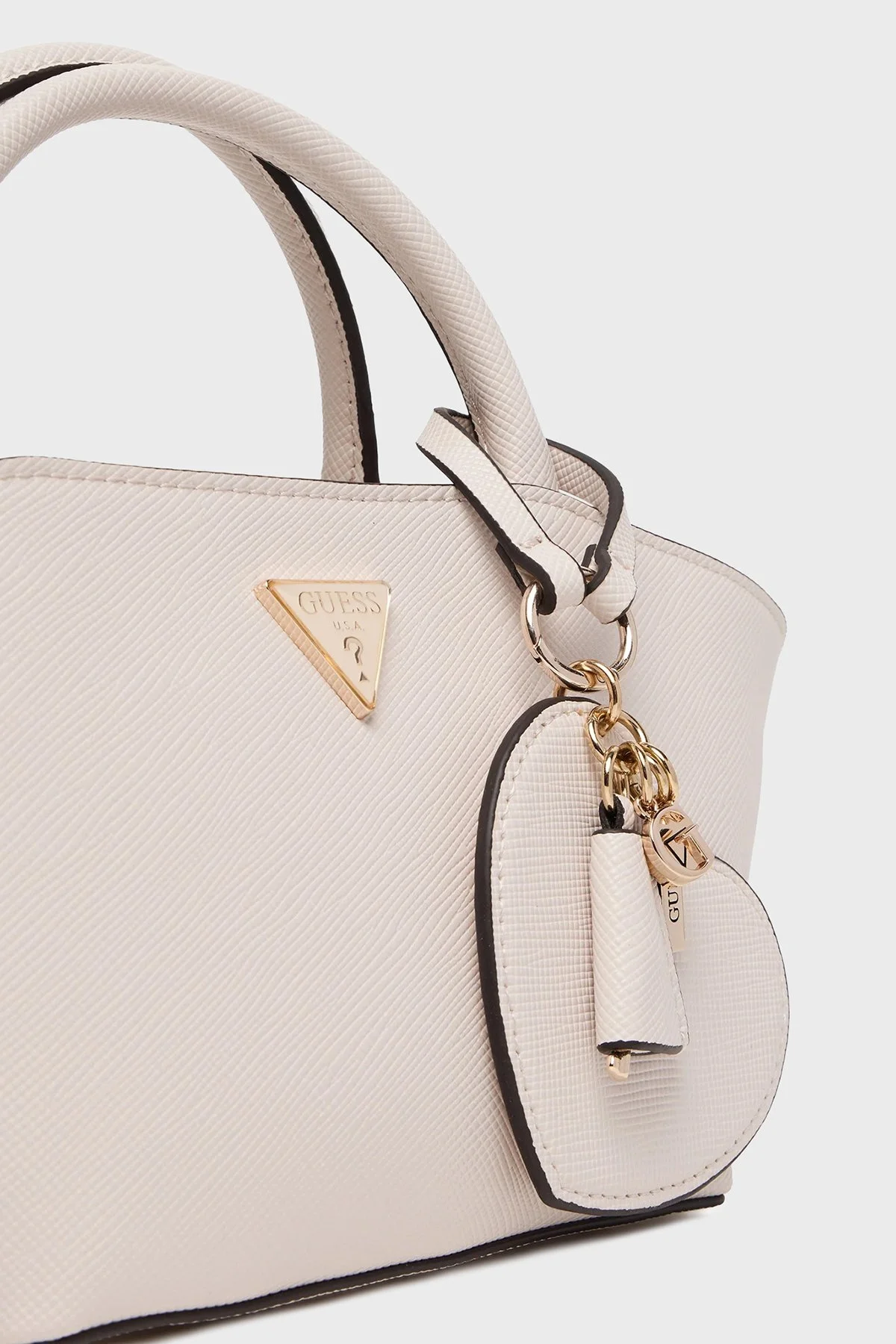 Guess Bolena Logolu Çıkarılabilir Askılı HWZG9207760 Bayan Çanta HWZG92 07760 STO TAŞ - 6