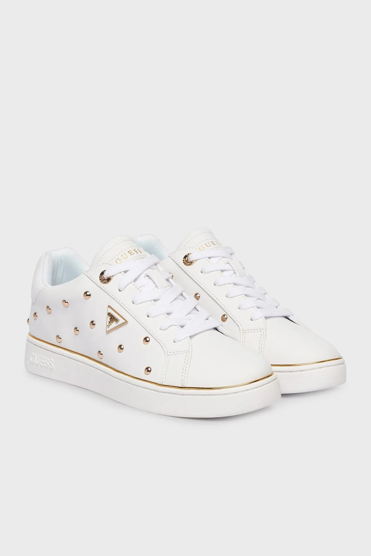 Guess Bonitah Logolu Sneaker FLPBONELE12 Bayan Ayakkabı FLPBON ELE12 WHITE BEYAZ - 2