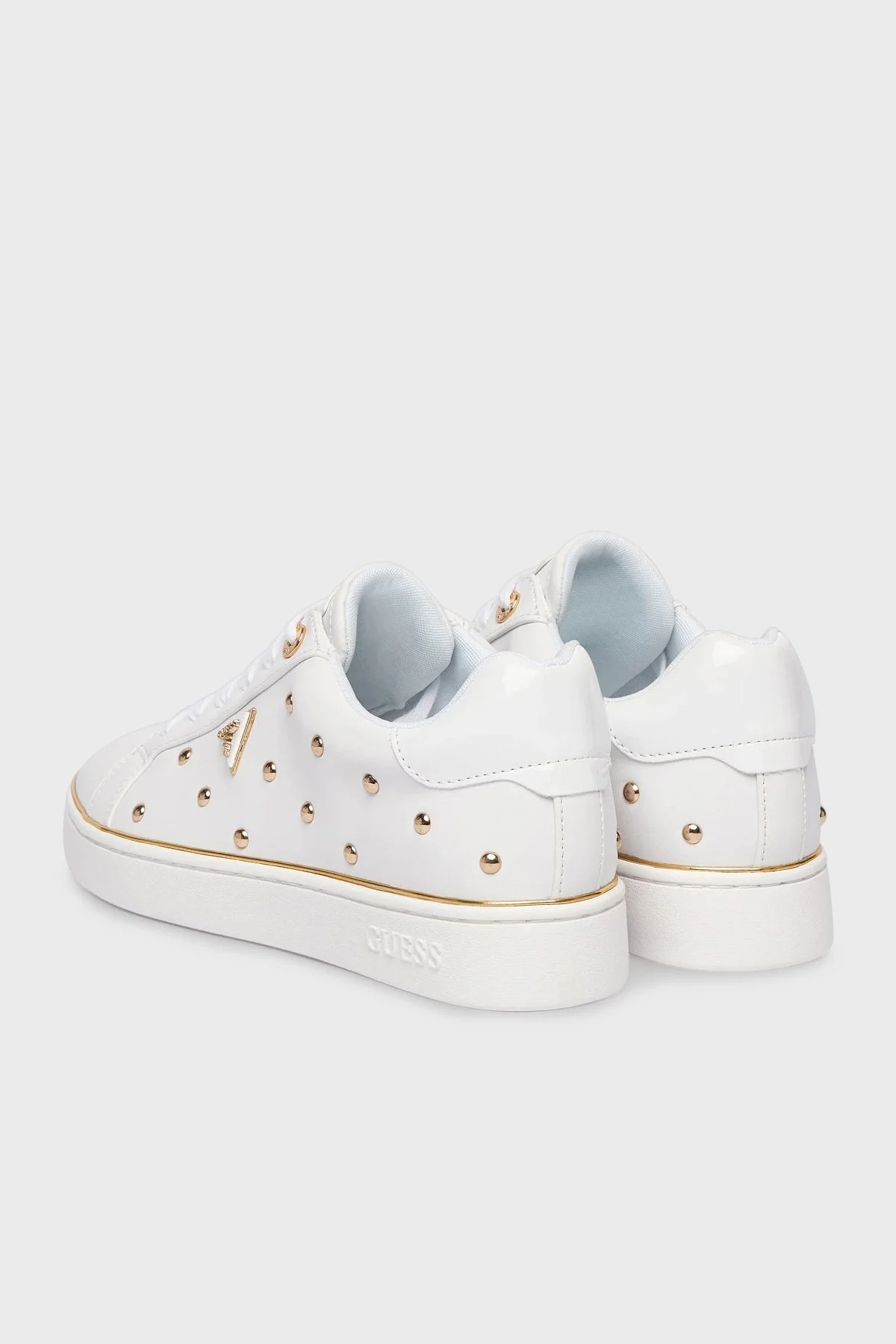 Guess Bonitah Logolu Sneaker FLPBONELE12 Kadın Ayakkabı FLPBON ELE12 WHITE BEYAZ - 5