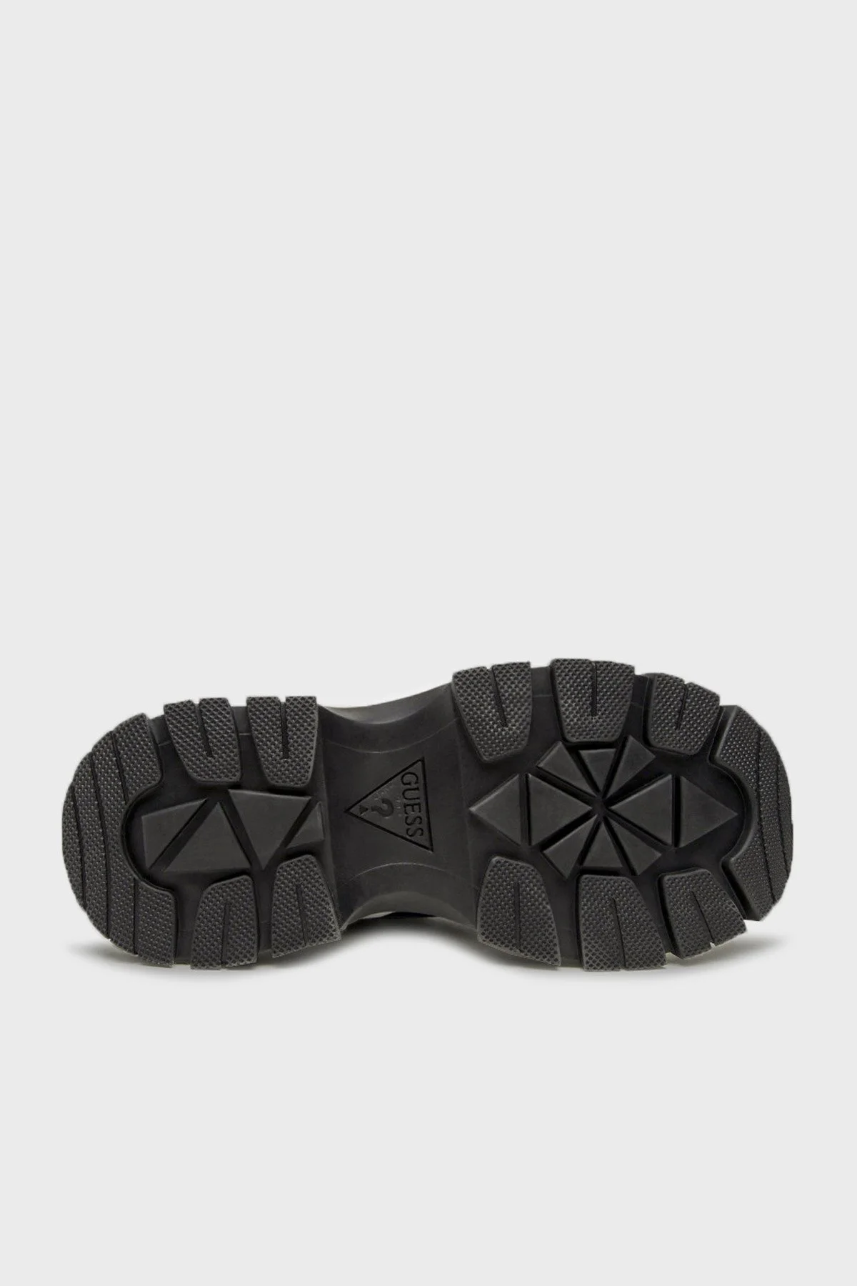 Guess Braydın Kalın Taban Sneaker Bayan Ayakkabı FL8BYD SMF12 BLKBR SİYAH-KAHVE - 10