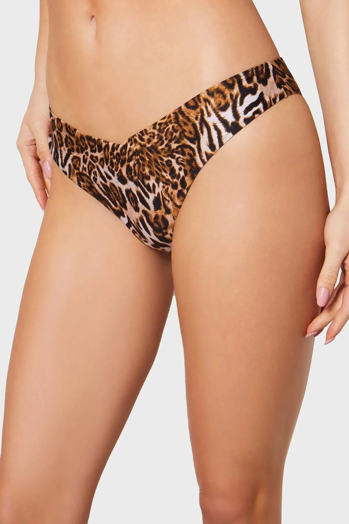 Guess Brazilian Leopar E4GO17MC04R Bayan Bikini Altı E4GO17 MC04R P122 LEOPAR - 8