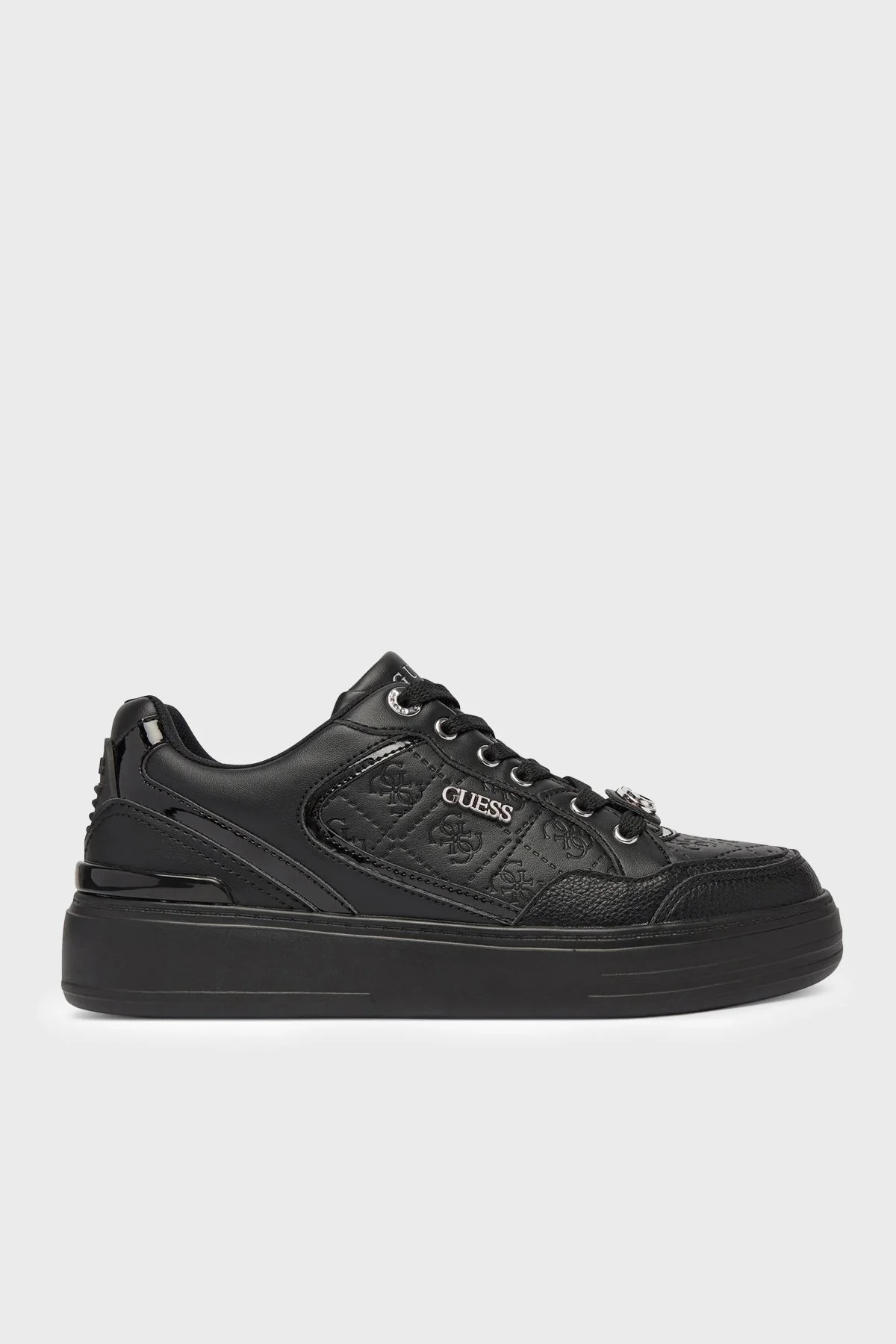 Guess Brazo 4G Logolu Sneaker FLFBROFAL12 Kadın Ayakkabı FLFBRO FAL12 BLACK Siyah - 1