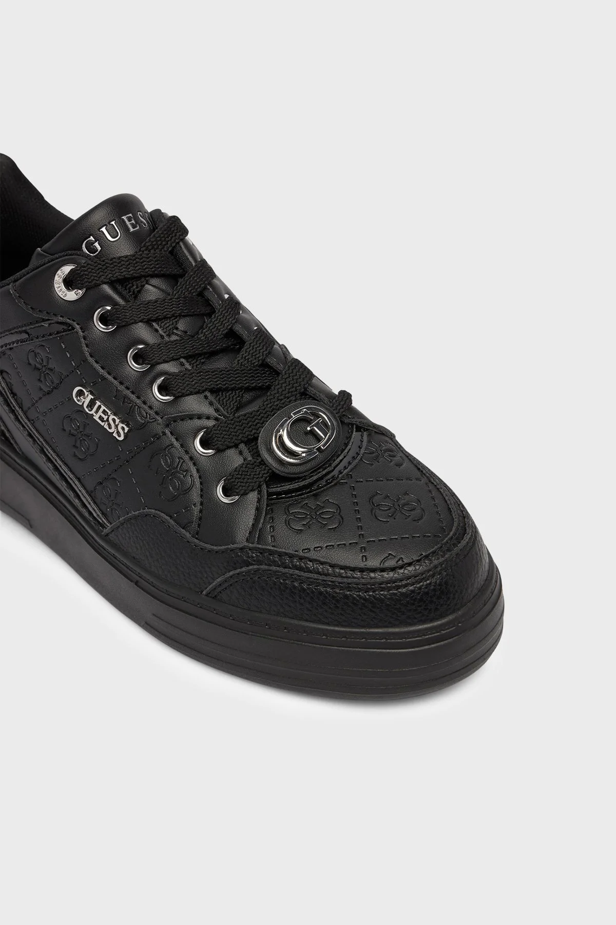 Guess Brazo 4G Logolu Sneaker FLFBROFAL12 Kadın Ayakkabı FLFBRO FAL12 BLACK Siyah - 4