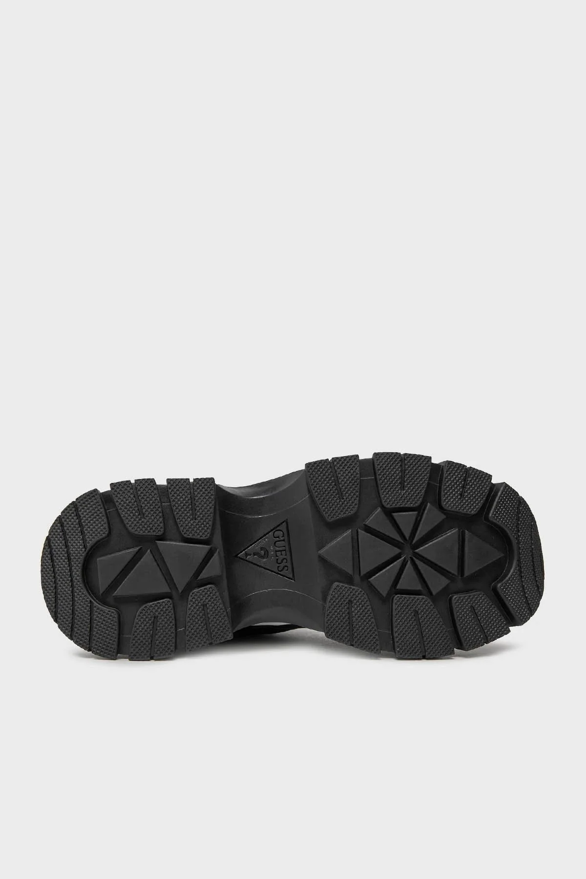 Guess Brecky3 Logolu Kalın Tabanlı Sneaker FLPBR3 FAL12 Bayan Ayakkabı FLPBR3FAL12 BLKBR SİYAH-KAHVE - 4
