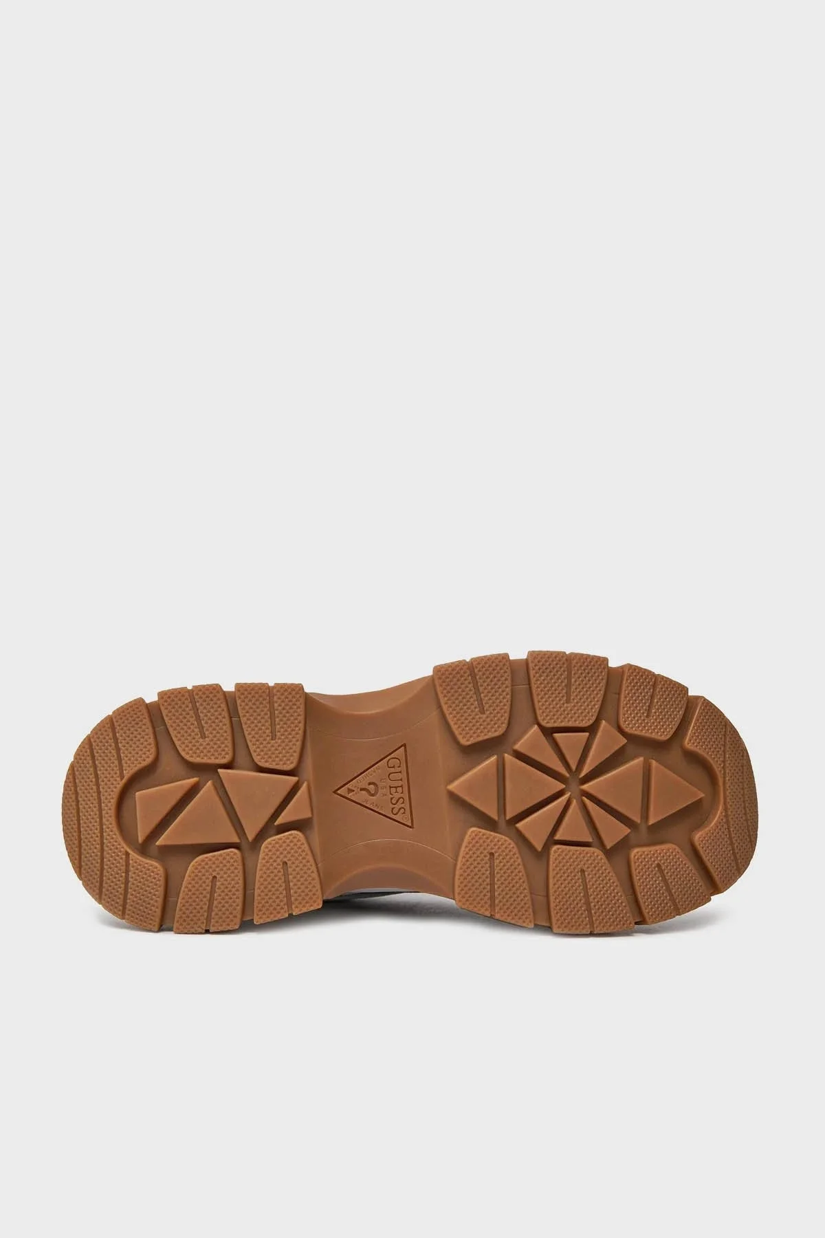 Guess Brecky3 Logolu Kalın Tabanlı Sneaker FLPBR3 FAL12 Bayan Ayakkabı FLPBR3FAL12 WHIBR BEYAZ-KAHVE - 4