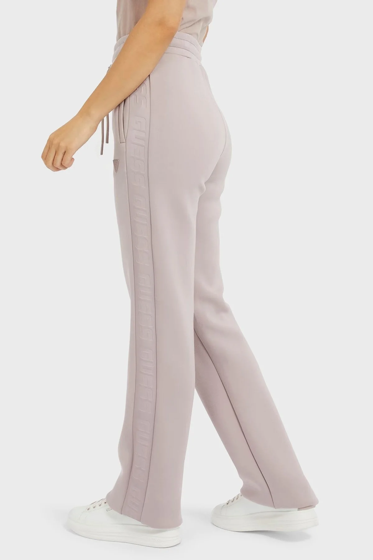 Guess Brenda Regular Fit Cepli Scuba Jogger Bayan Pantolon V3RB21K7UW2 G4Q9 VİZON - 2