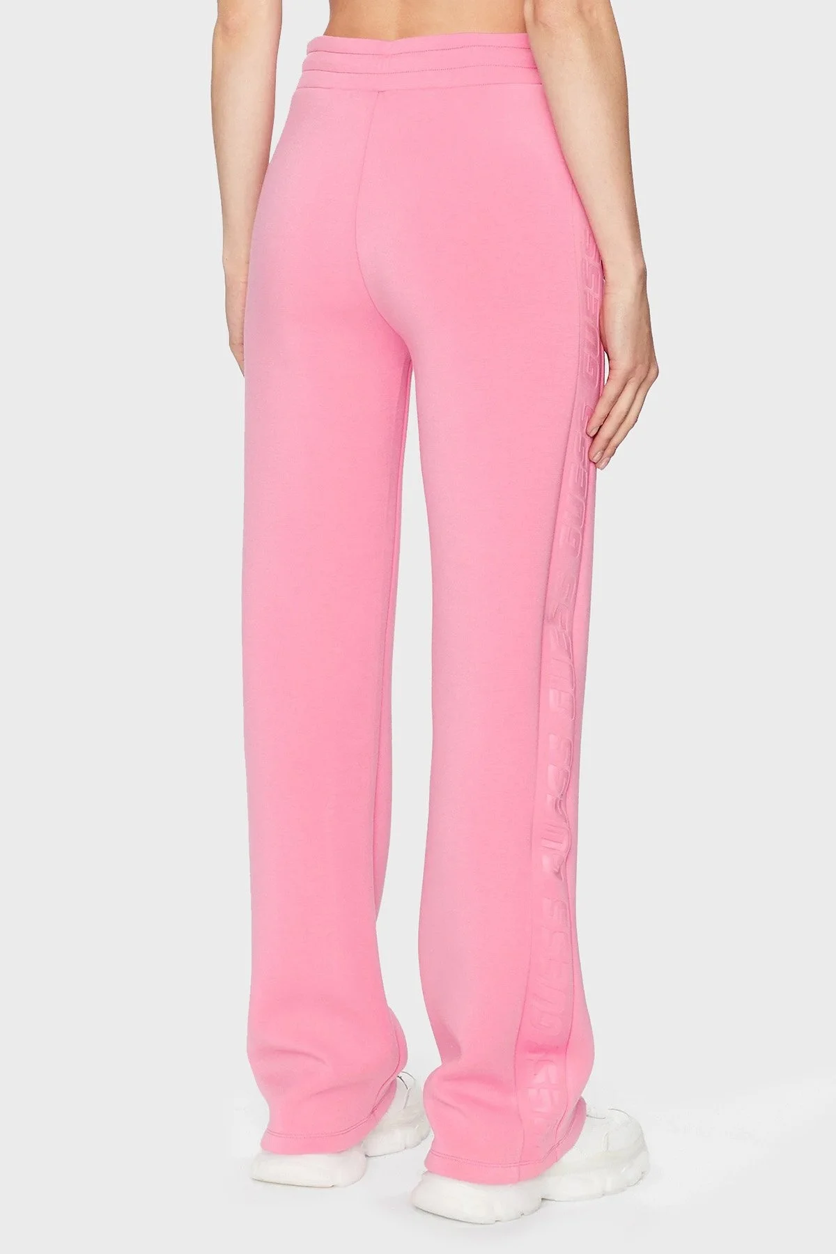 Guess Brenda Regular Fit Scuba Jogger Bayan Pantolon V3RB21K7UW2 G65C PEMBE - 3
