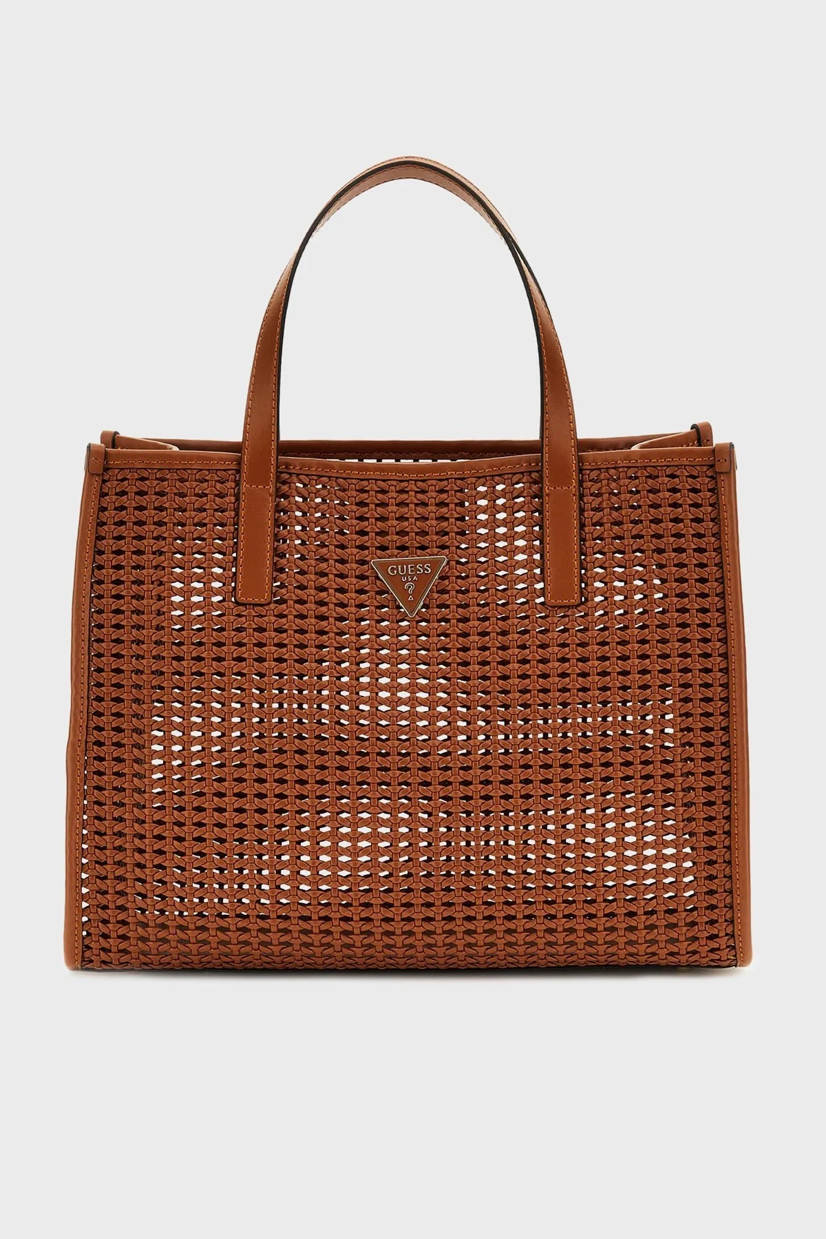 Guess Brigitta Logolu Çıkarılabilir Askılı Dokuma HWWZ7206230COG Bayan Çanta HWWZ7206230 COG TABA - 3