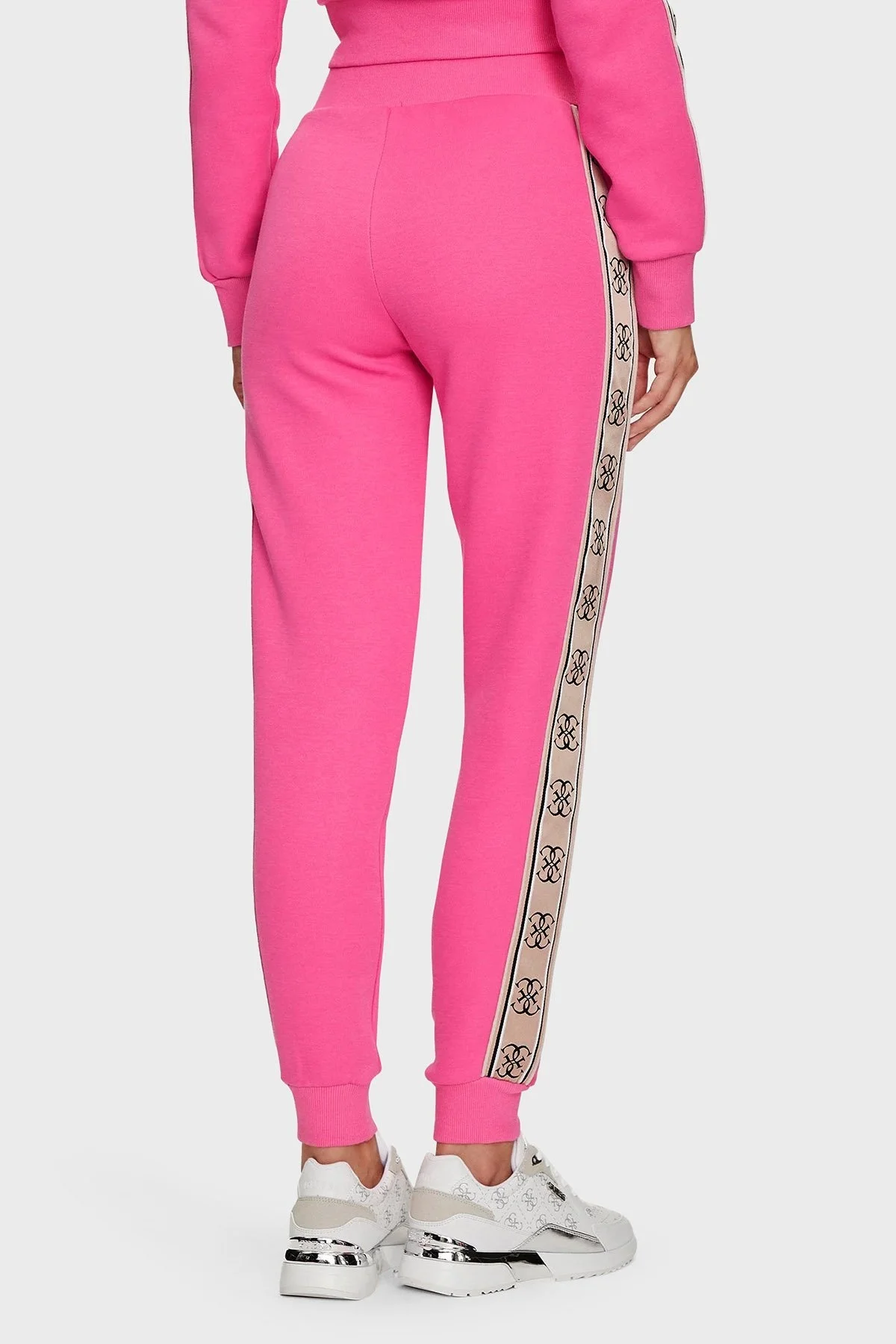 Guess Britney Pamuklu Jogger Spor V2YB15KB3P2 Bayan Pantolon V2YB15 KB3P2 G65E FUŞYA - 7