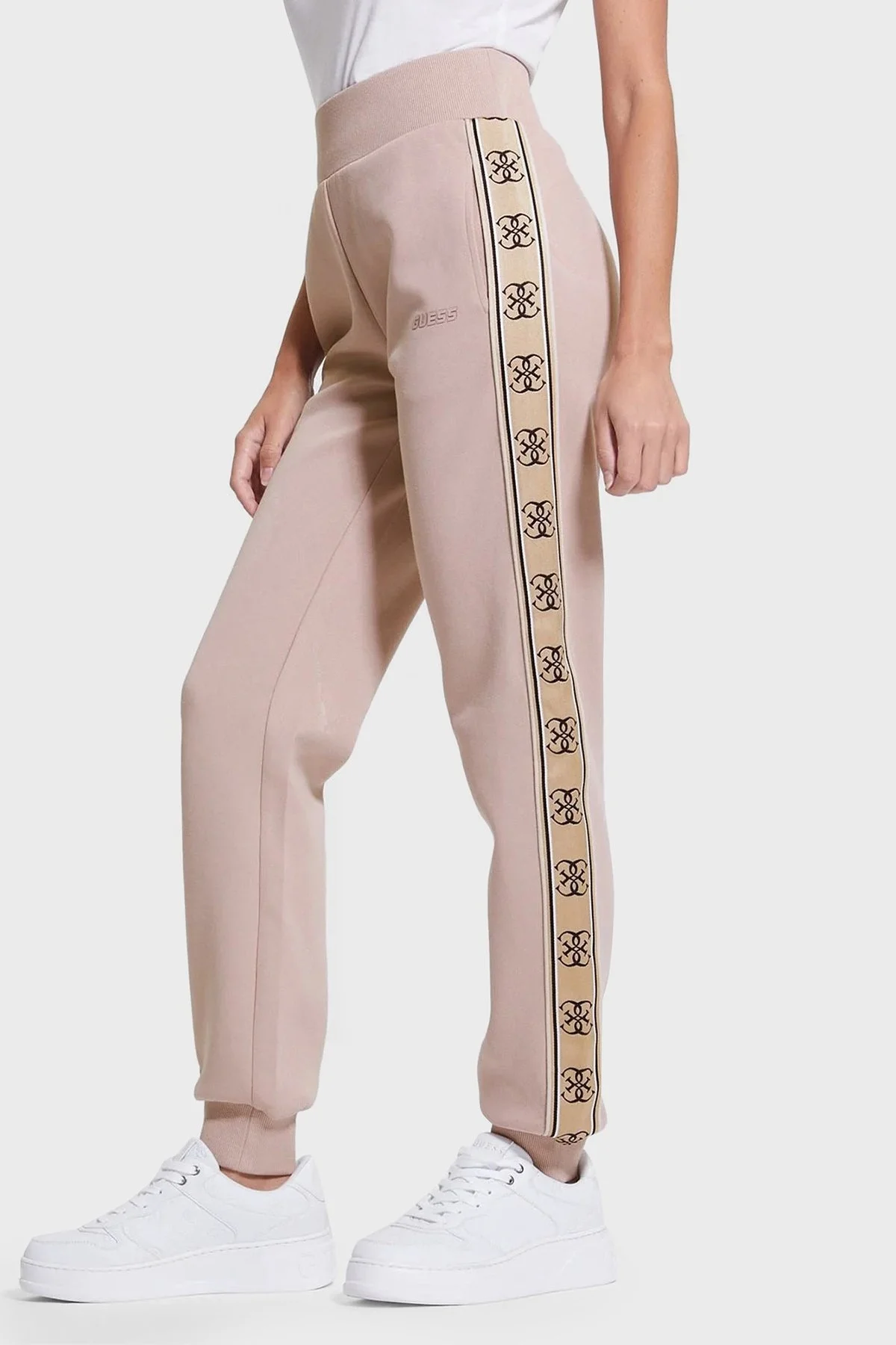 Guess Britney Pamuklu Regular Fit Jogger V2YB15KB3P2 Bayan Pantolon V2YB15KB3P2 G4Q9 VİZON - 7