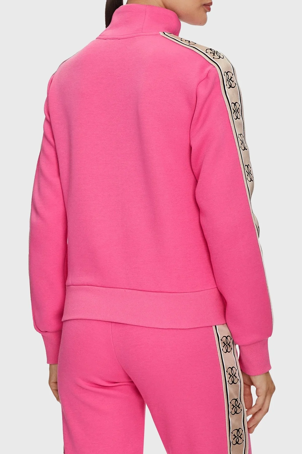 Guess Britney Pamuklu Regular Fit V2YQ16KB3P2 Bayan Sweat V2YQ16 KB3P2 G65E FUŞYA - 8