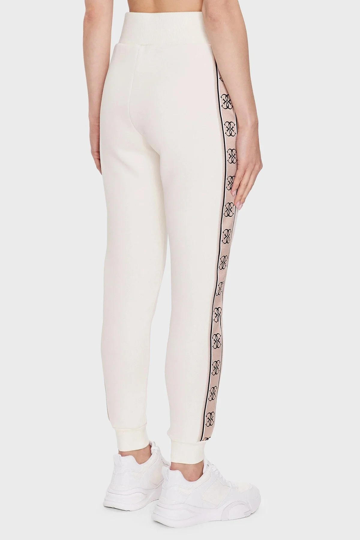 Guess Britney Pamuklu Regular Fit Cepli Jogger V2YB15KB3P2 Bayan Pantolon V2YB15KB3P2 G6K5 EKRU - 8