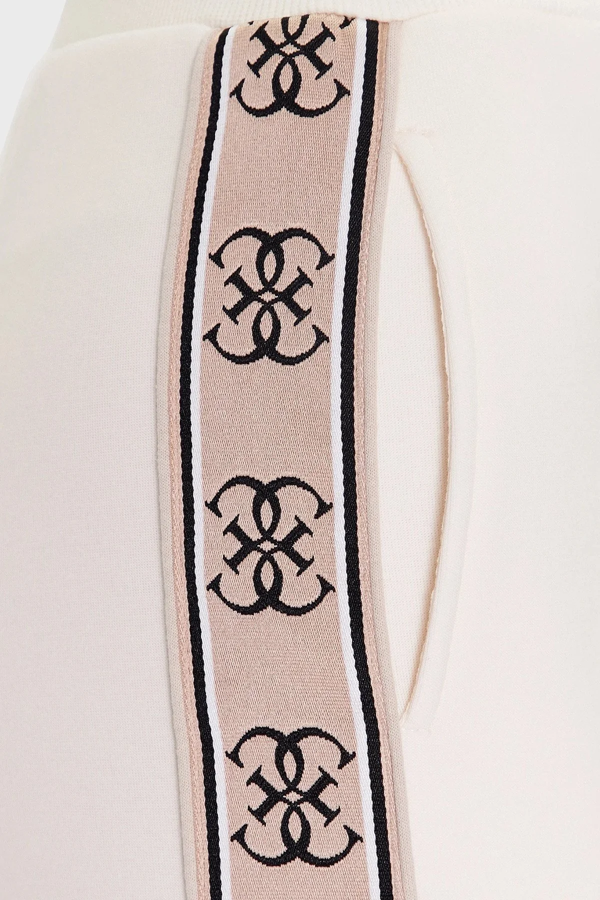 Guess Britney Pamuklu Regular Fit Cepli Jogger V2YB15KB3P2 Bayan Pantolon V2YB15KB3P2 G6K5 EKRU - 9