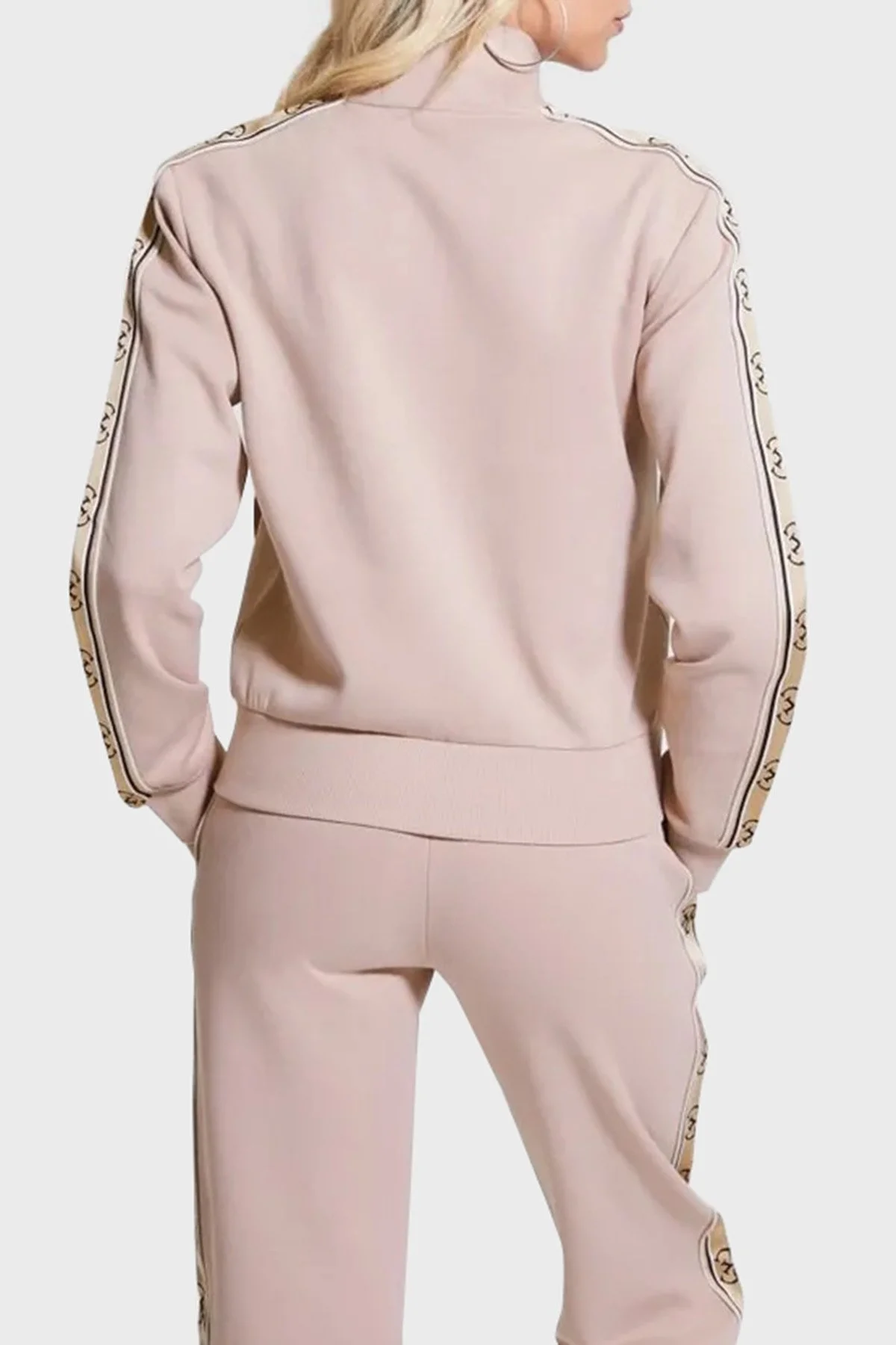 Guess Britney Pamuklu Regular Fit Fermuarlı Dik Yaka V2YQ16KB3P2 Bayan Sweat V2YQ16KB3P2 G4Q9 VİZON - 7