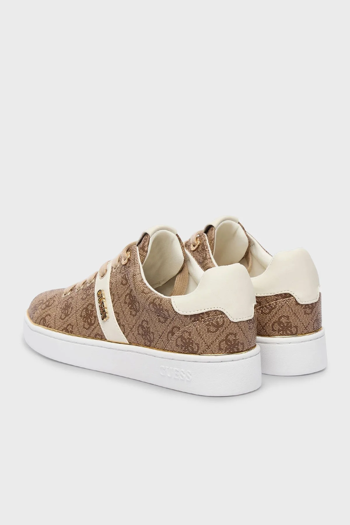 Guess Britz 4G Logolu Sneaker FLFBTZFAL12 Bayan Ayakkabı FLFBTZ FAL12 BEIGE BEJ - 11