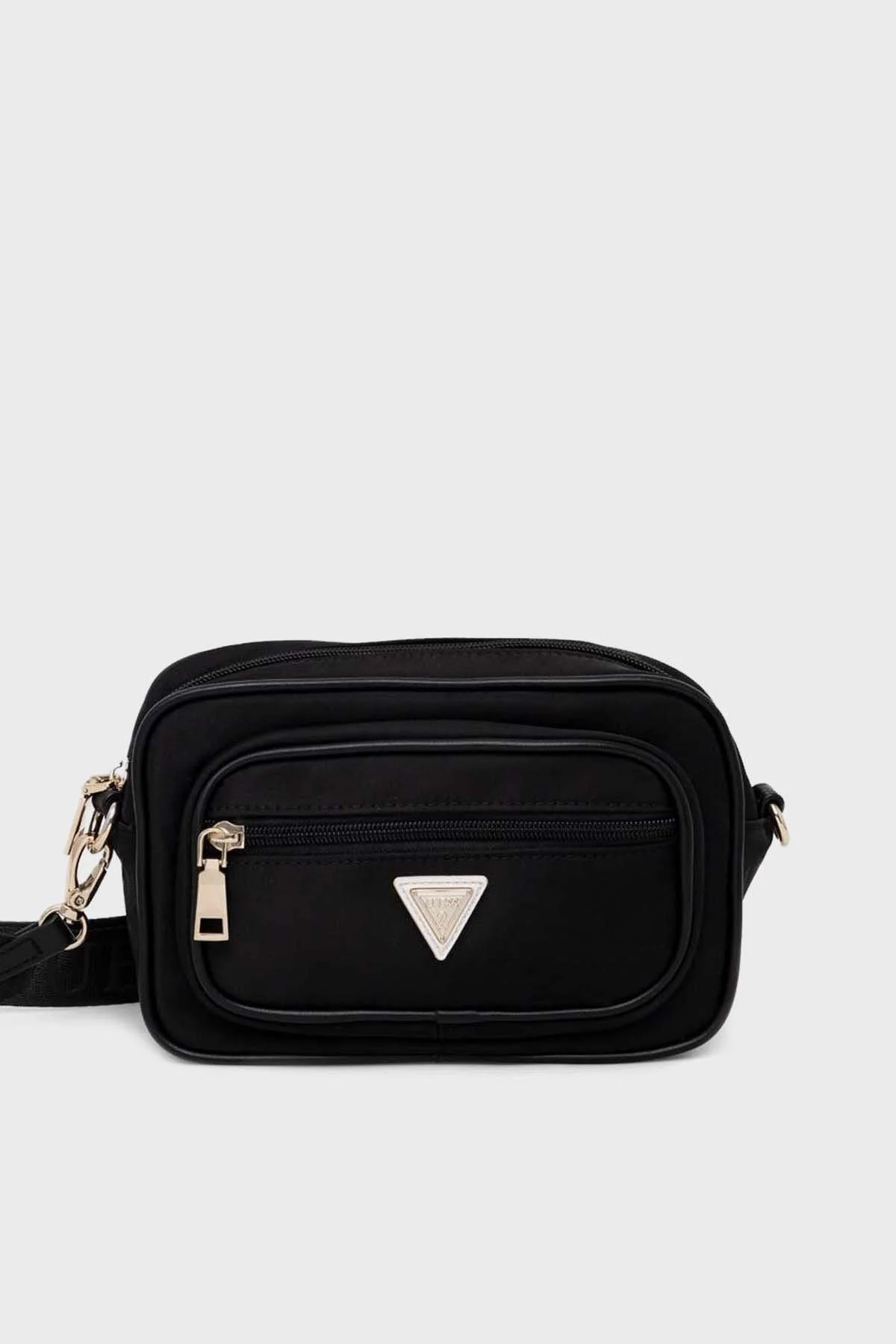 Guess Bum Çıkarılabilir Omuz Askılı V4GZ06WG8Z0 Bayan Çanta V4GZ06 WG8Z0 JBLK SİYAH - 1