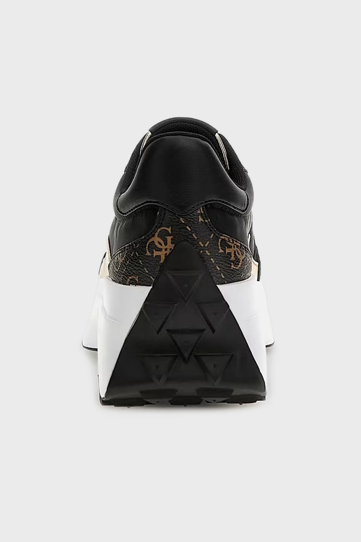 Guess Calebb5 Kalın Tabanlı Sneaker Bayan Ayakkabı FL7C5B FAL12 BLKBR KAHVE-SİYAH - 2