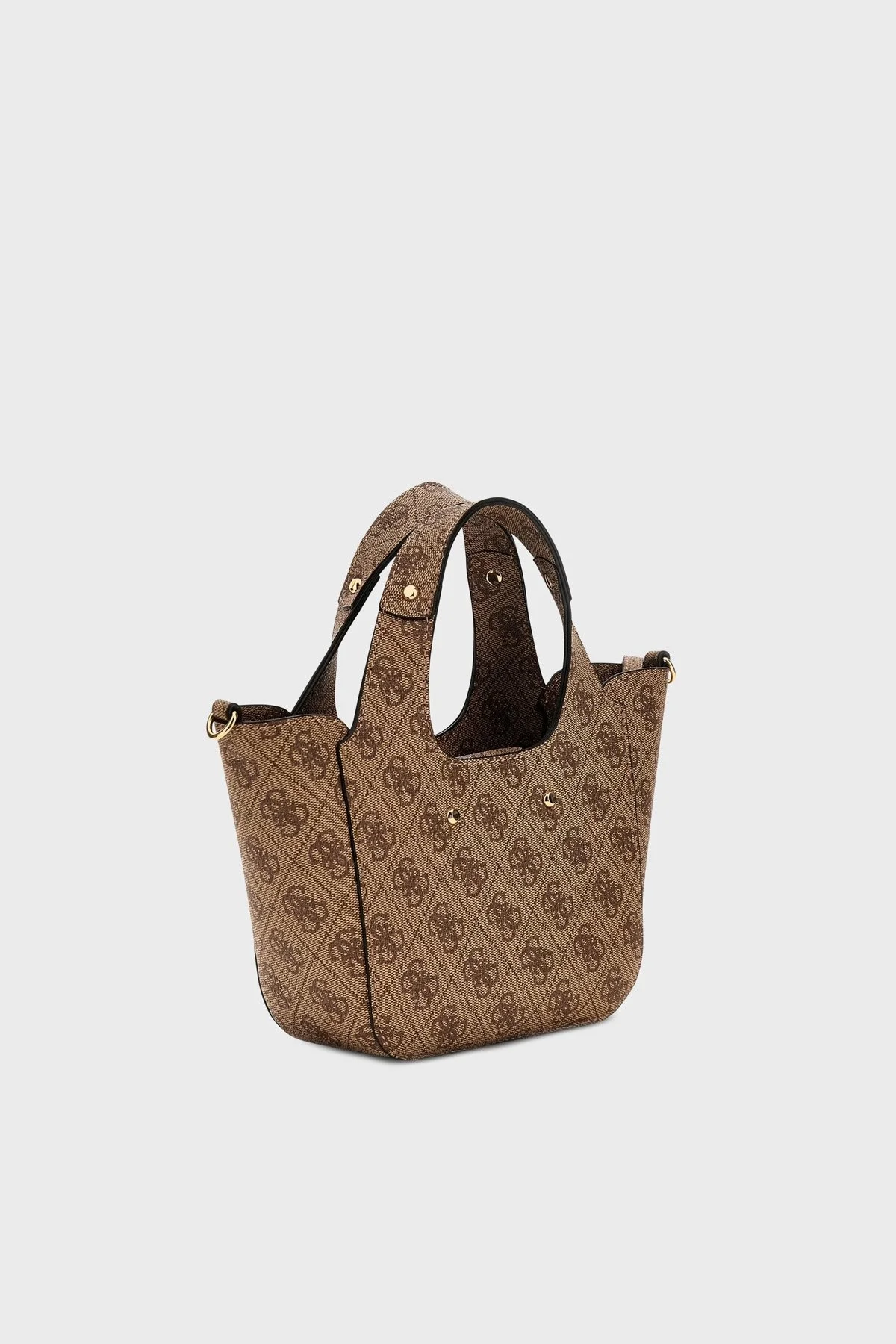 Guess Calista 4G Logolu Çıkarılabilir Askılı HWSG7334750 Bayan Çanta HWSG73 34750 LTL KAHVE - 4