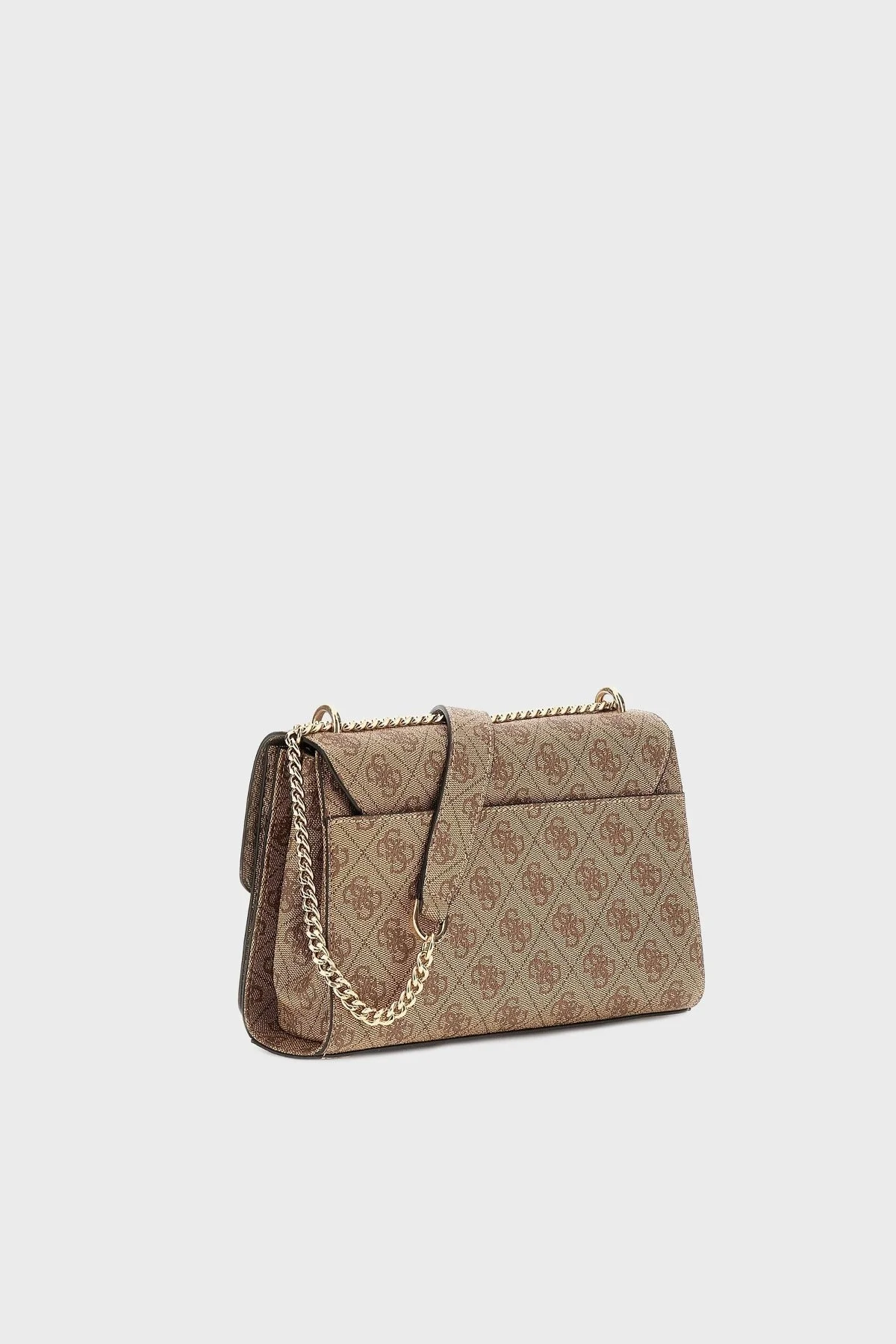 Guess Calista 4G Logolu Zincir Askılı HWSG7334210 Bayan Çanta HWSG73 34210 LTL KAHVE - 2