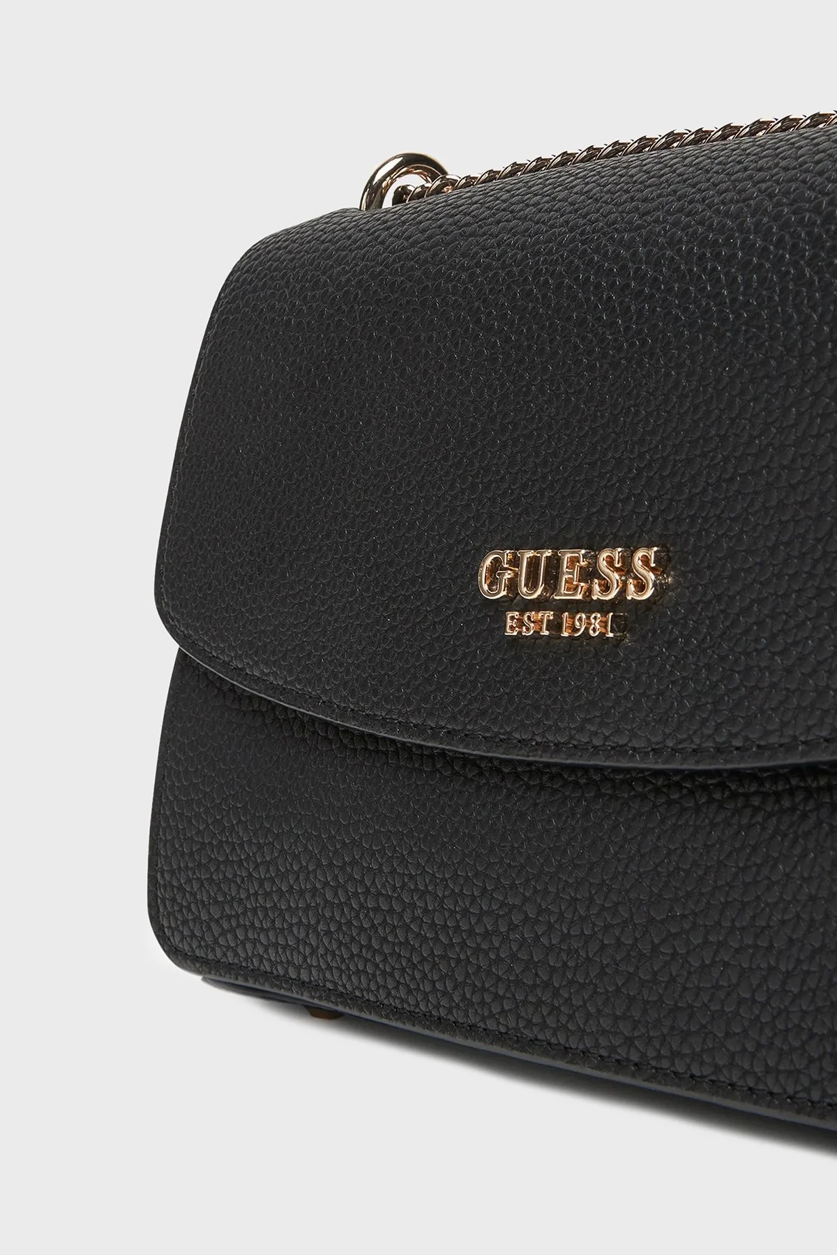 Guess Calista Logolu Ayarlanabilir Zincir Askılı HWBG7334210 Bayan Çanta HWBG73 34210 BLA SİYAH - 6