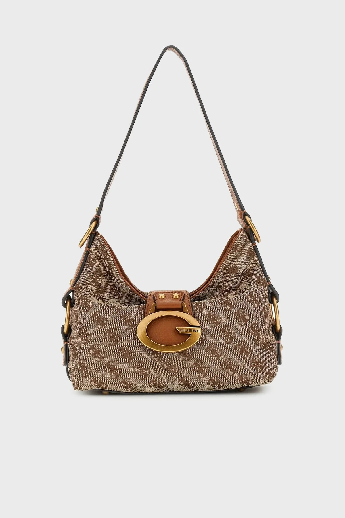 Guess Camden 4G Logolu Omuz Askılı HWJJ938720 Kadın Çanta HWJJ93 8720 LLG Kahve - 1