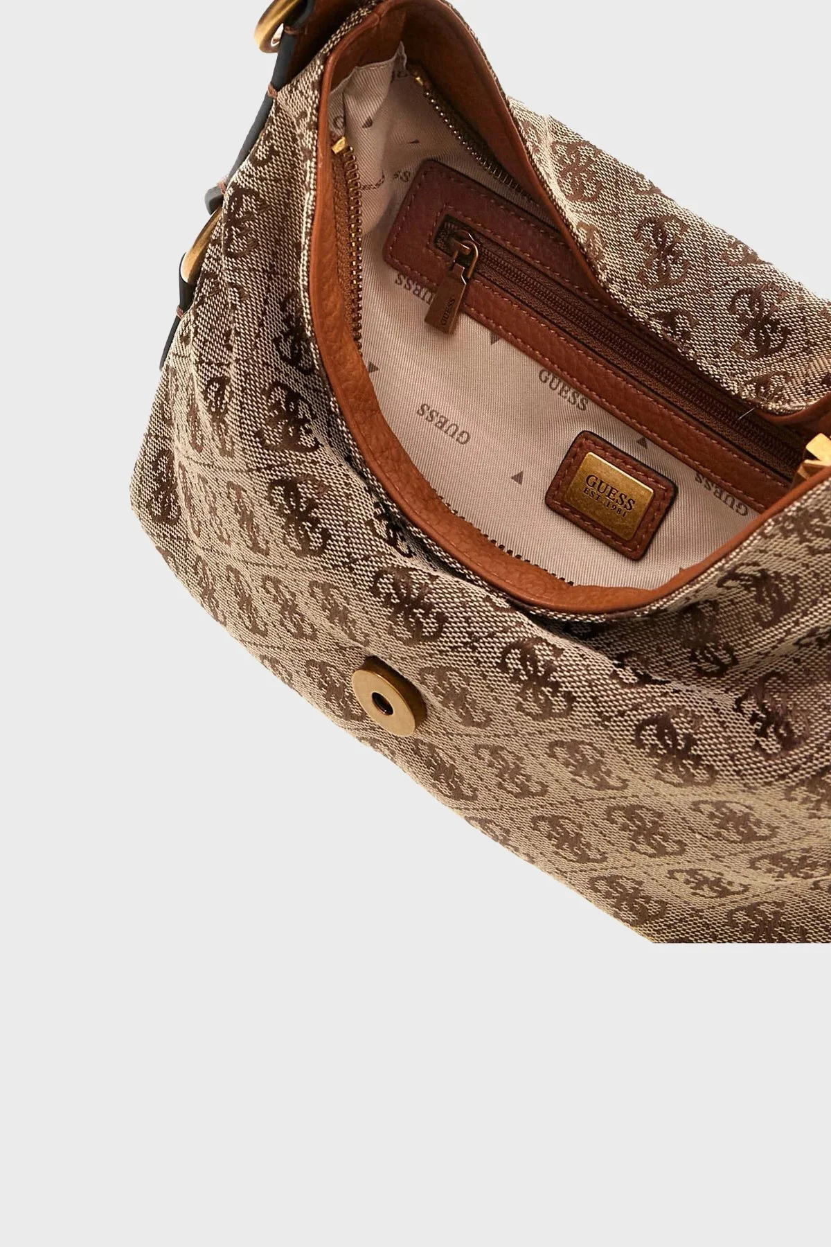Guess Camden 4G Logolu Omuz Askılı HWJJ938720 Kadın Çanta HWJJ93 8720 LLG Kahve - 4