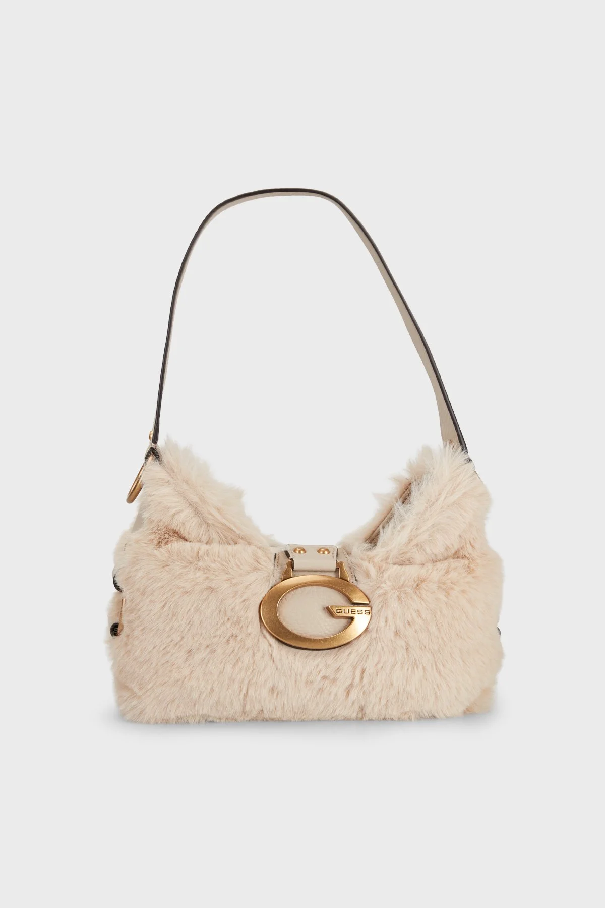 Guess Camden Logolu Omuz Askılı HWFB938720 Kadın Çanta HWFB938720 OFF Ekru - 1