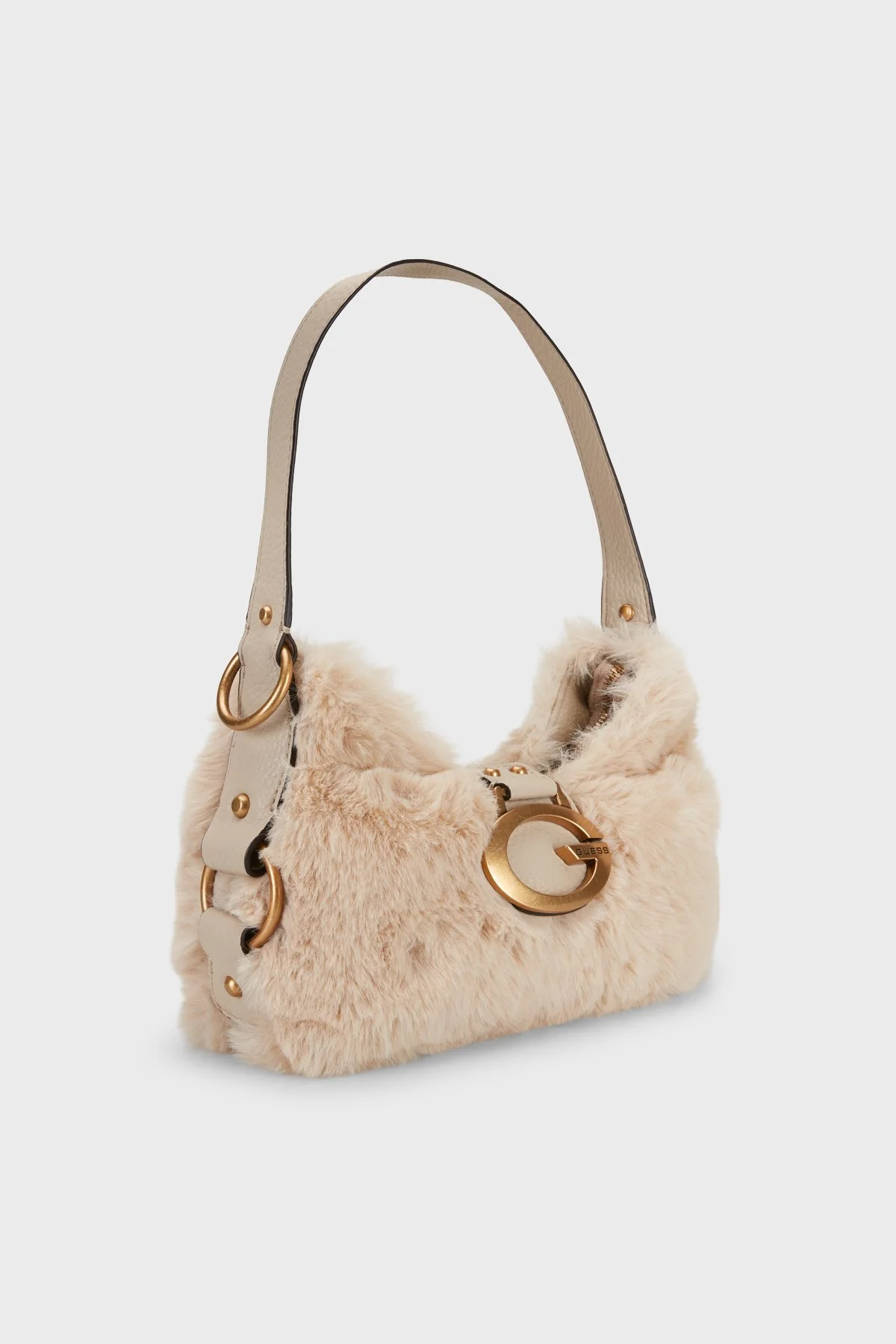 Guess Camden Logolu Omuz Askılı HWFB938720 Kadın Çanta HWFB938720 OFF Ekru - 2