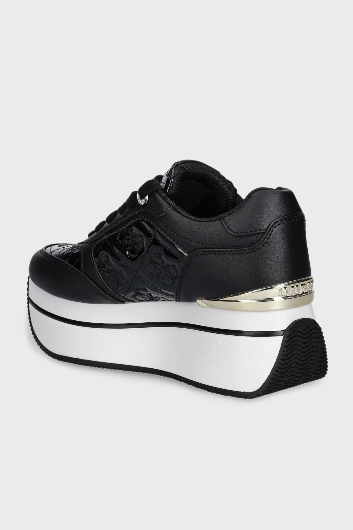 Guess Camrio9 4G Logolu Platform Sneaker FLTCM9FAL12BLACK Bayan Ayakkabı FLTCM9 FAL12 BLACK SİYAH - 8