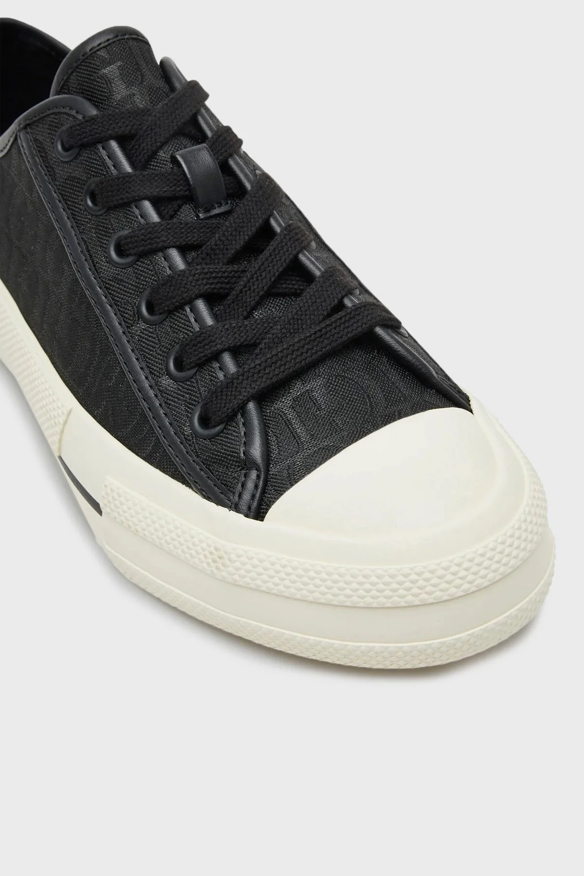 Guess Carey Desenli Sneaker FLPCARFAL12 Bayan Ayakkabı FLPCAR FAL12 BLACK SİYAH - 5