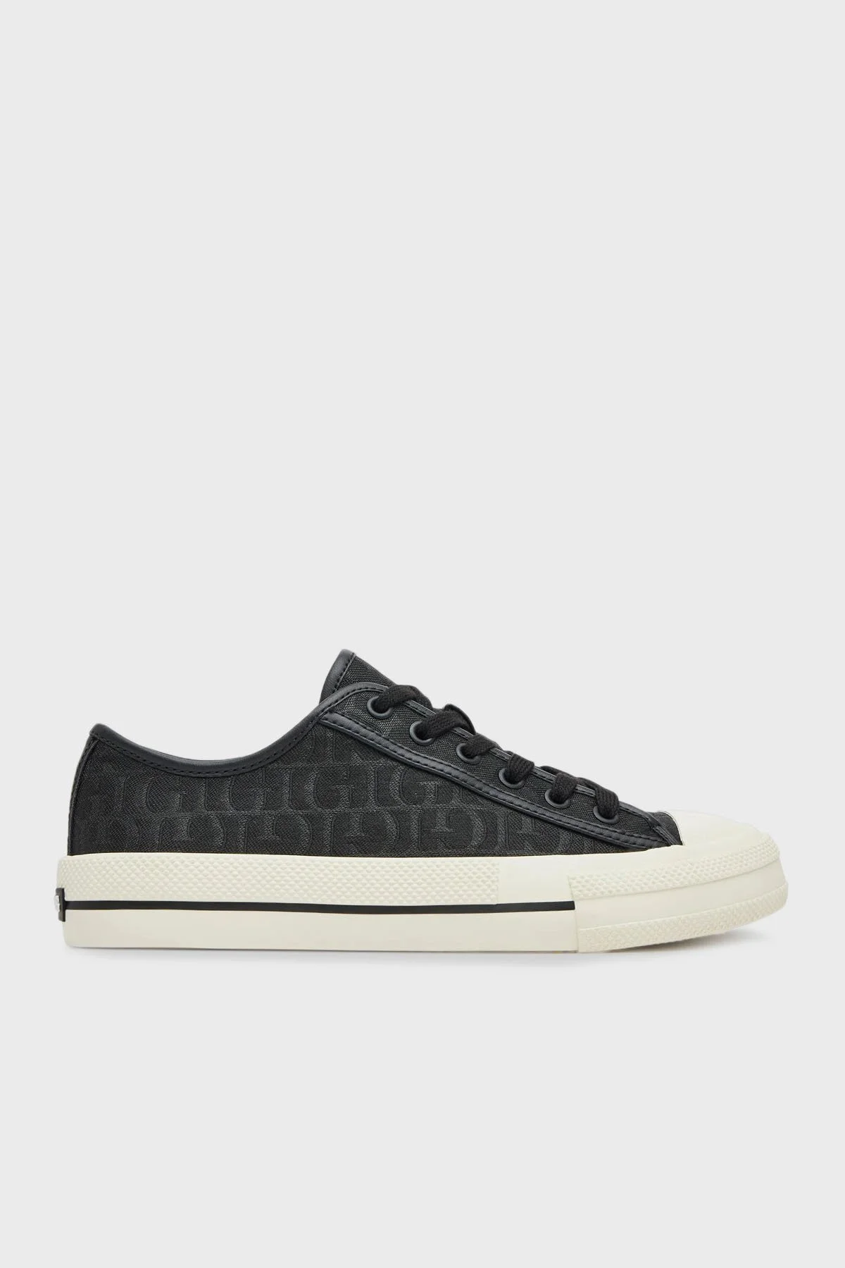 Guess Carey Desenli Sneaker FLPCARFAL12 Kadın Ayakkabı FLPCAR FAL12 BLACK SİYAH - 1