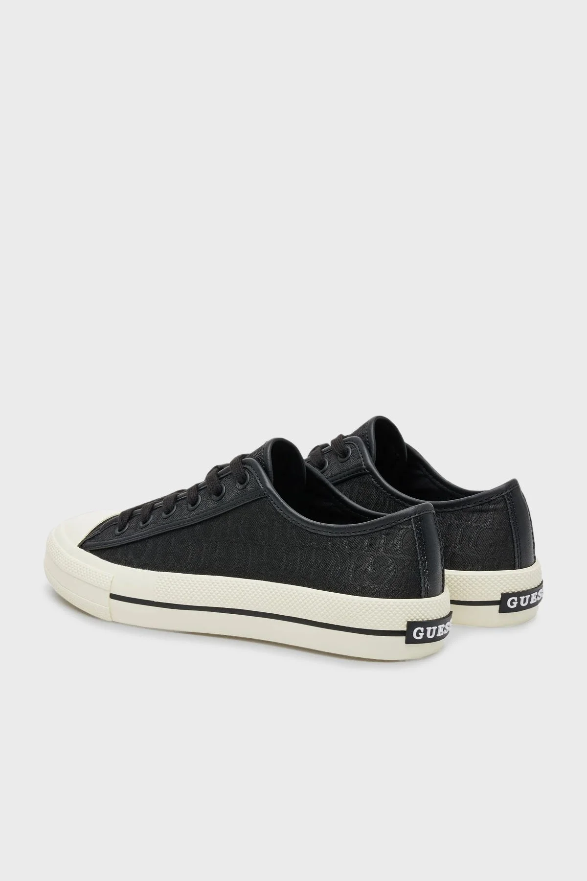 Guess Carey Desenli Sneaker FLPCARFAL12 Kadın Ayakkabı FLPCAR FAL12 BLACK SİYAH - 3