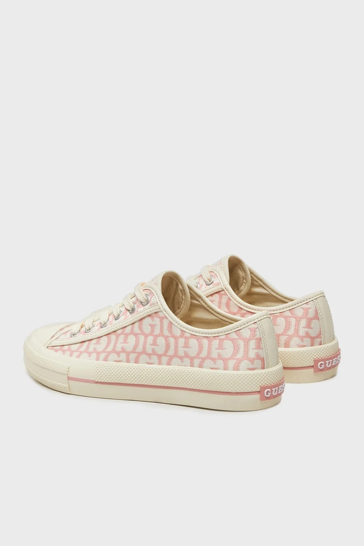 Guess Carey Desenli Sneaker FLPCARFAL12 Bayan Ayakkabı FLPCAR FAL12 PINK PEMBE - 4