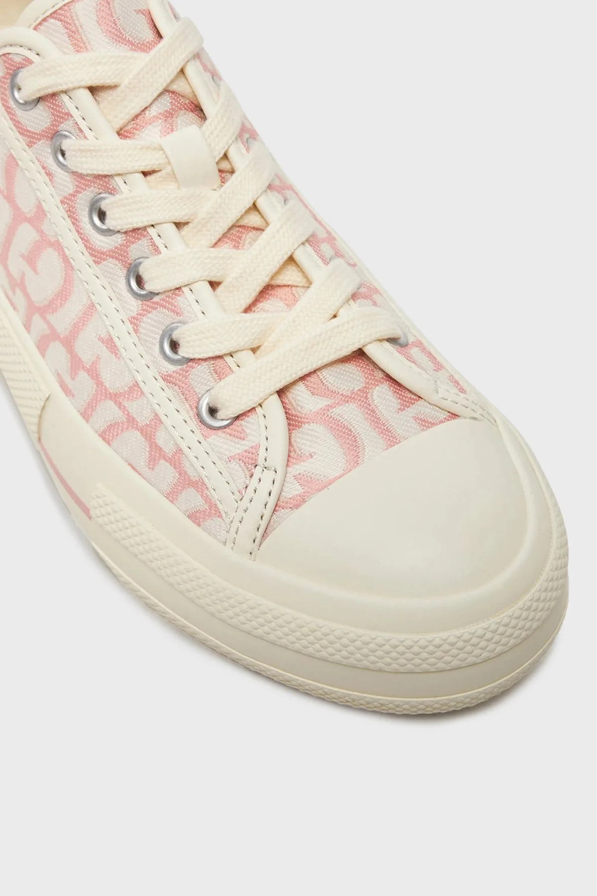 Guess Carey Desenli Sneaker FLPCARFAL12 Kadın Ayakkabı FLPCAR FAL12 PINK PEMBE - 5