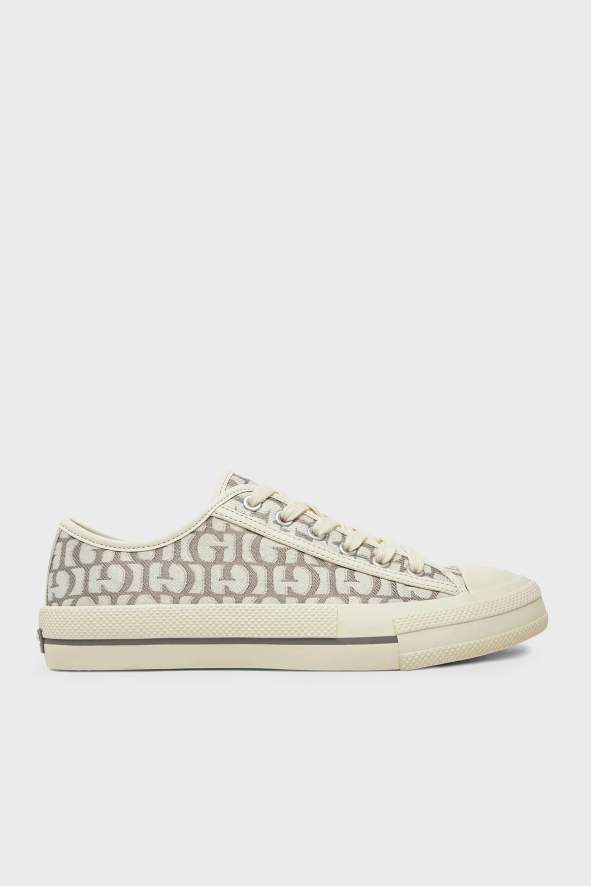 Guess Carey Logolu Sneaker FLPCARFAL12 Kadın Ayakkabı FLPCAR FAL12 GREY GRİ - 1
