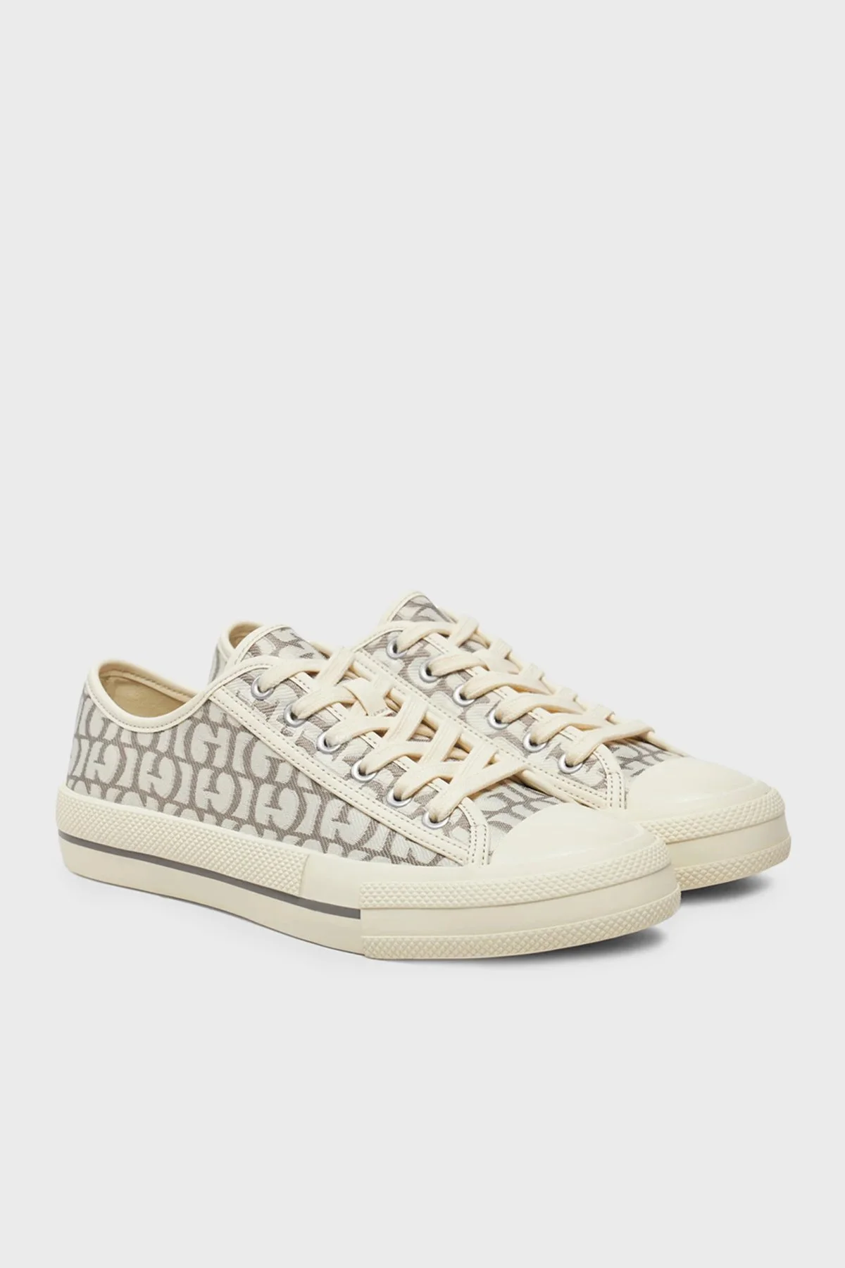 Guess Carey Logolu Sneaker FLPCARFAL12 Kadın Ayakkabı FLPCAR FAL12 GREY GRİ - 2