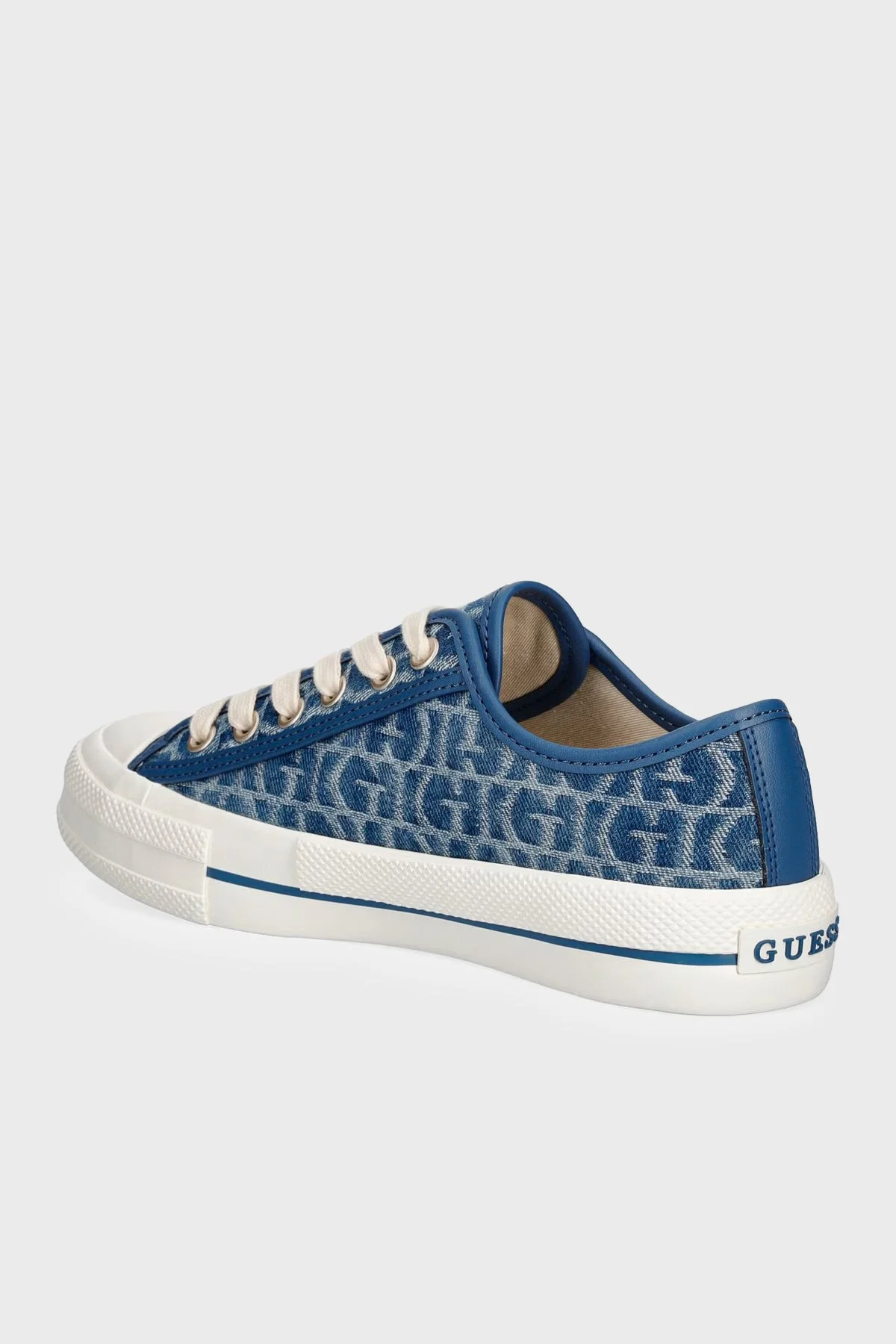 Guess Carey Logolu Sneaker FLTC3YFAL12 Kadın Ayakkabı FLTC3Y FAL12 BLUE Mavi - 3