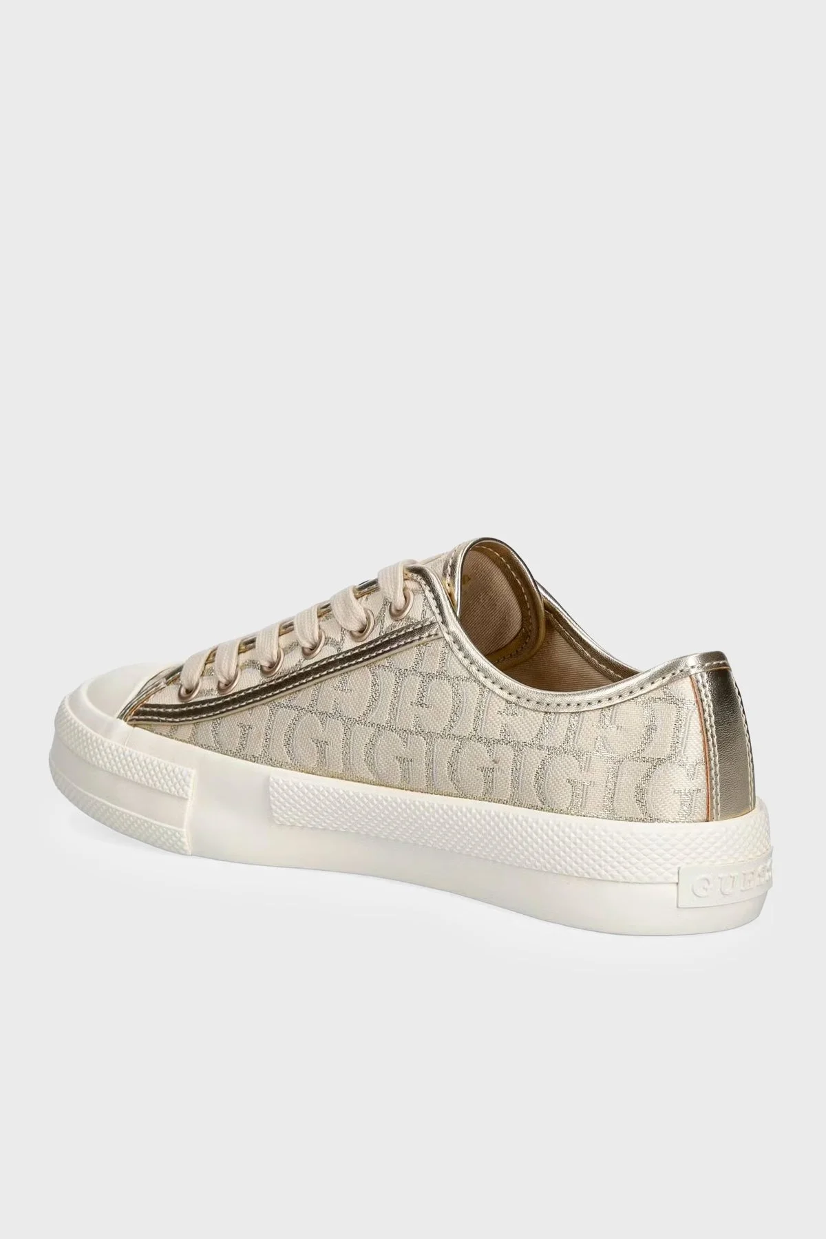 Guess Carey Logolu Sneaker FLTC3YFAL12 Kadın Ayakkabı FLTC3Y FAL12 GOLD Gold - 3