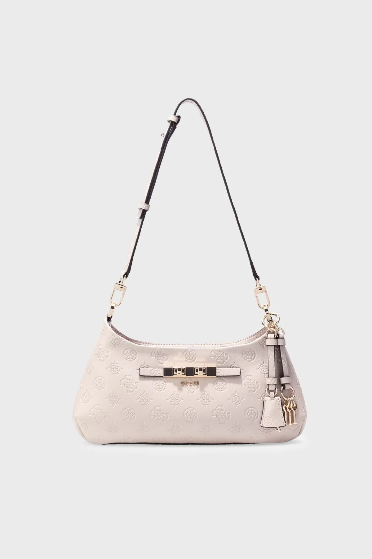 Guess Carmella 4G Logolu Omuz Askılı HWPD2225180 Kadın Çanta HWPD22 25180 BNN Krem - 1