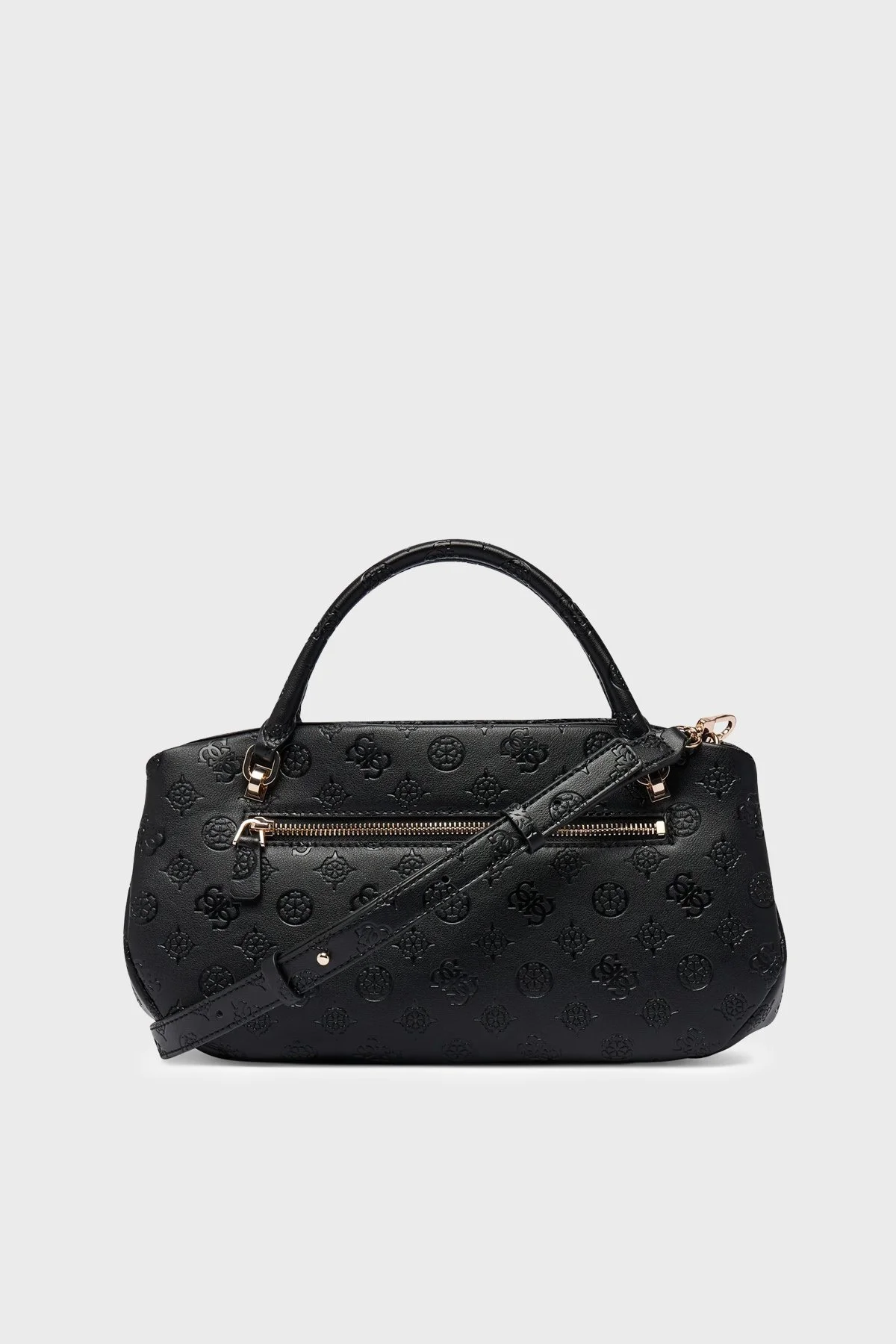 Guess Carmella Logolu Çıkarılabilir Askılı HWPD2225050 Kadın Çanta HWPD22 25050 BLO Siyah - 2
